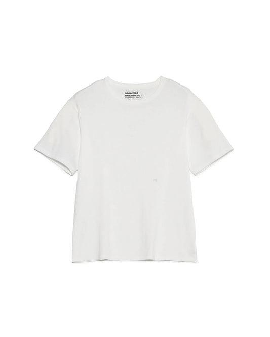 White Loopwheel COOLMAX Jersey Tee