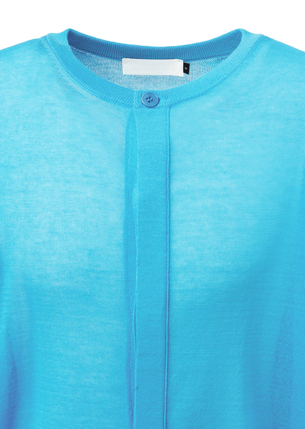 Blue Sheer Round Cardigan