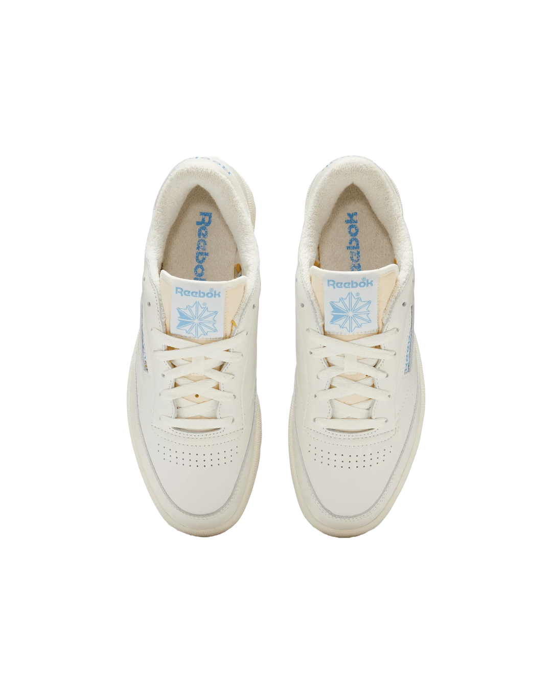 REEBOK Chalk / Alabaster / Essential blue Club C 85 Vintage Sneakers
