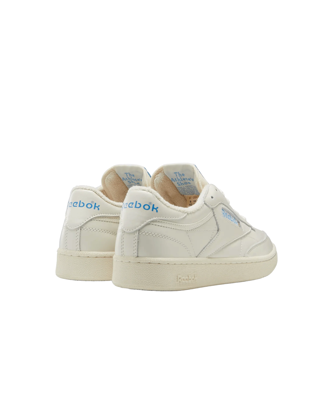 REEBOK Chalk / Alabaster / Essential blue Club C 85 Vintage Sneakers