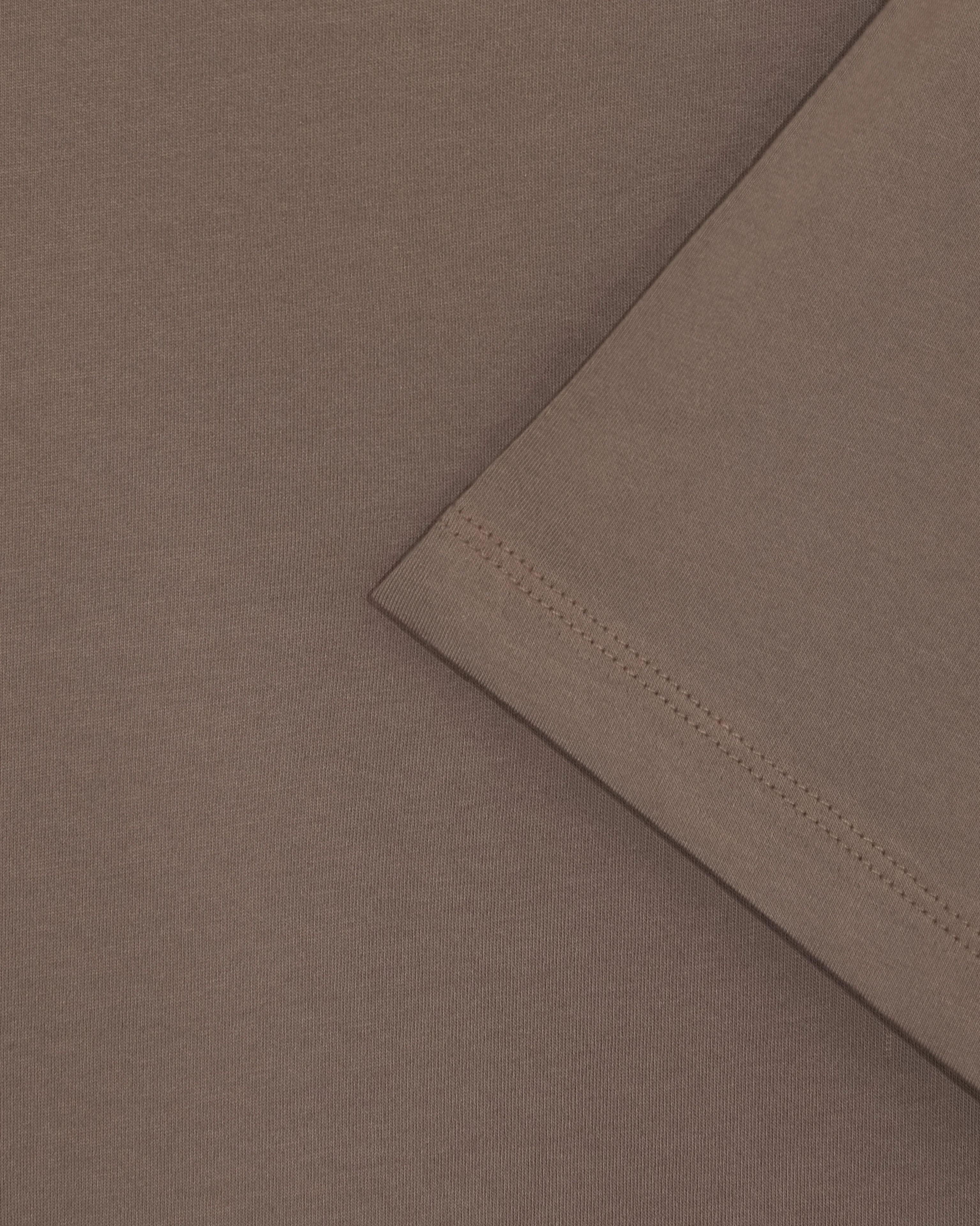 Mocha Silket Finished Cotton Everyday T-Shirt