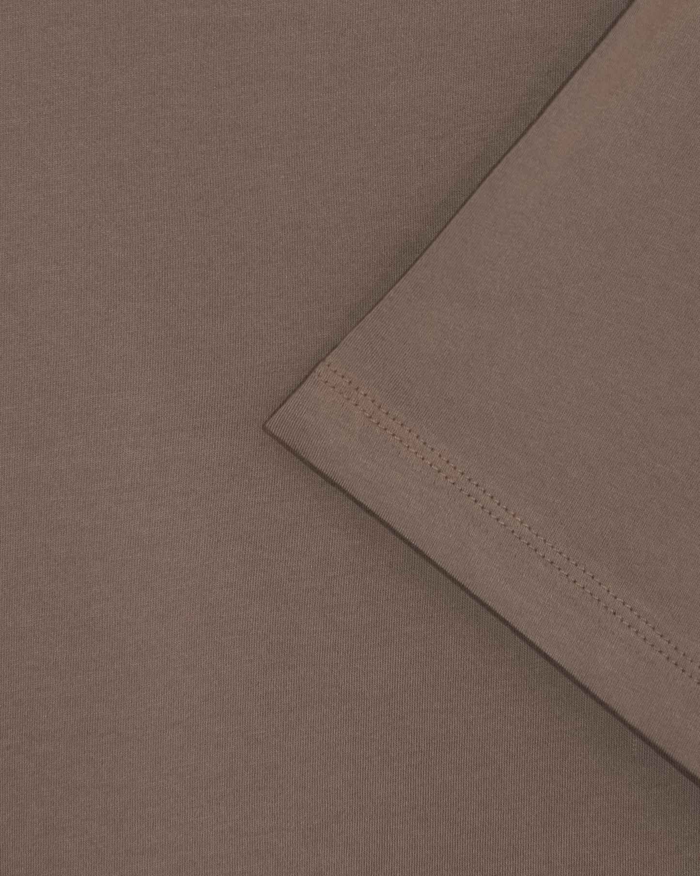 Mocha Silket Finished Cotton Everyday T-Shirt