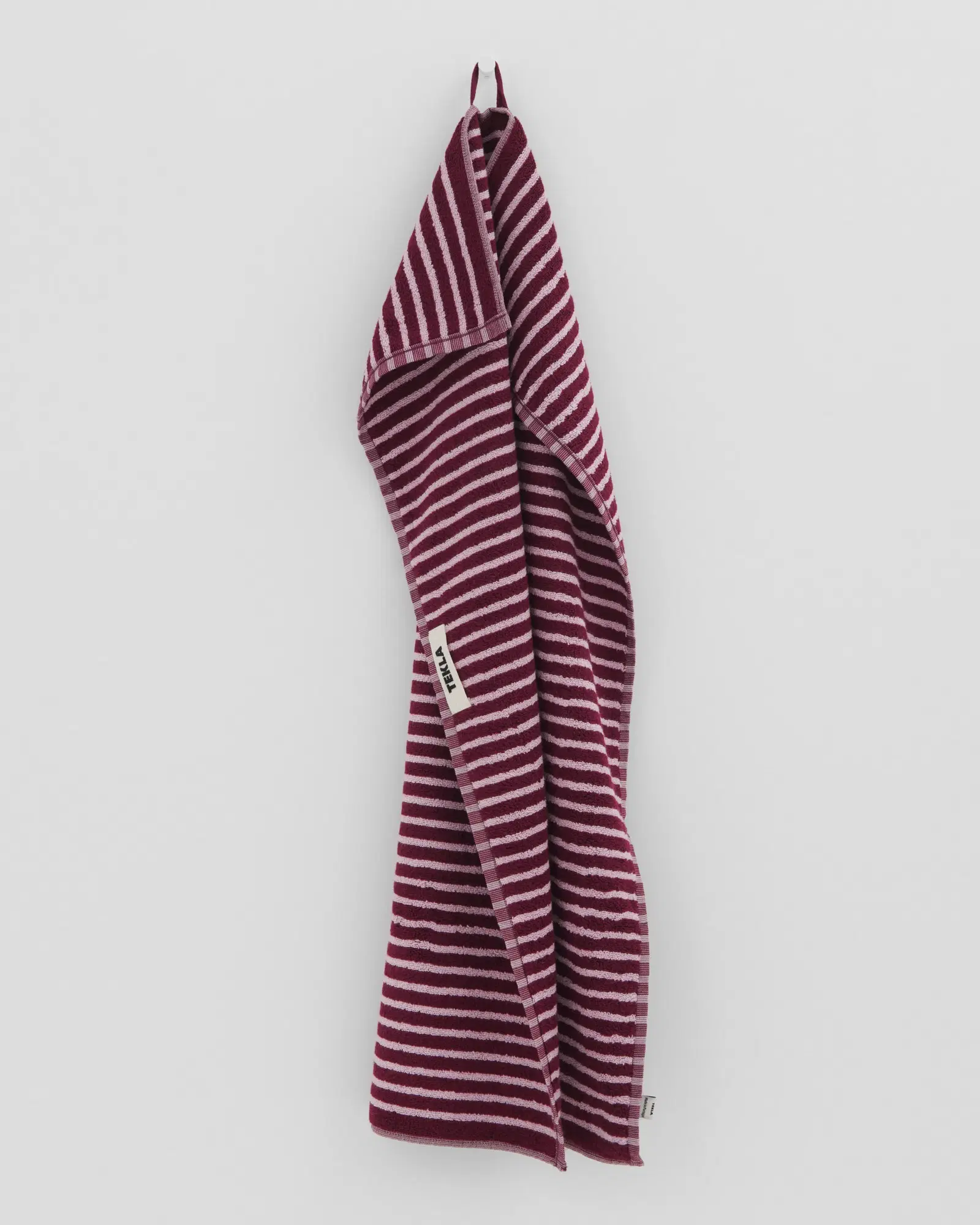 Red & Rose Terry Towel