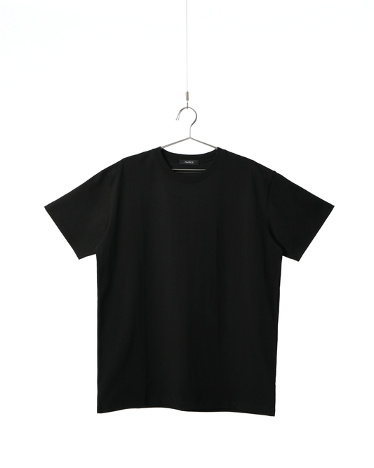 Black Heavyweight Cotton Jersey Classic T-Shirt