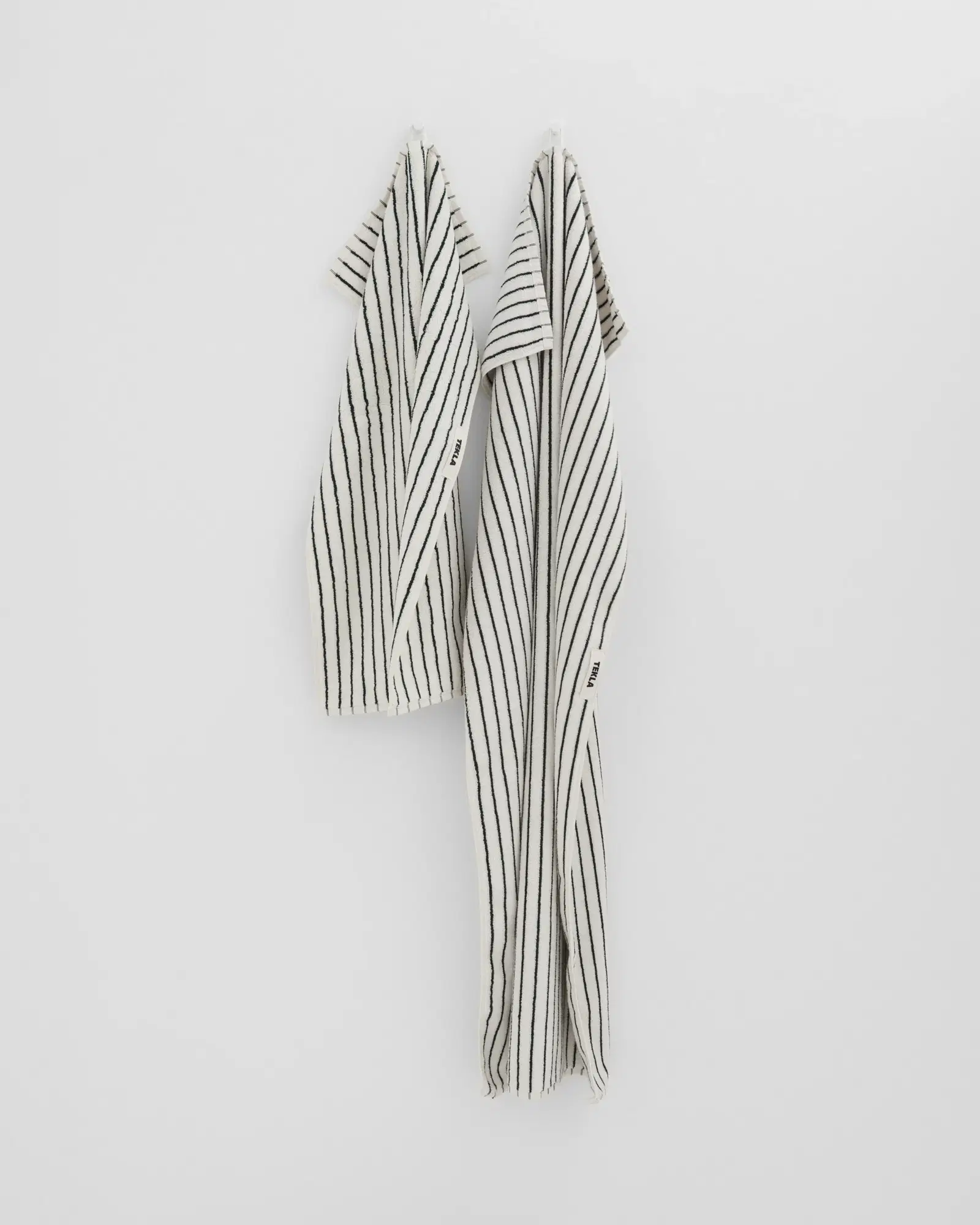 Racing Green Stripes Terry Towel