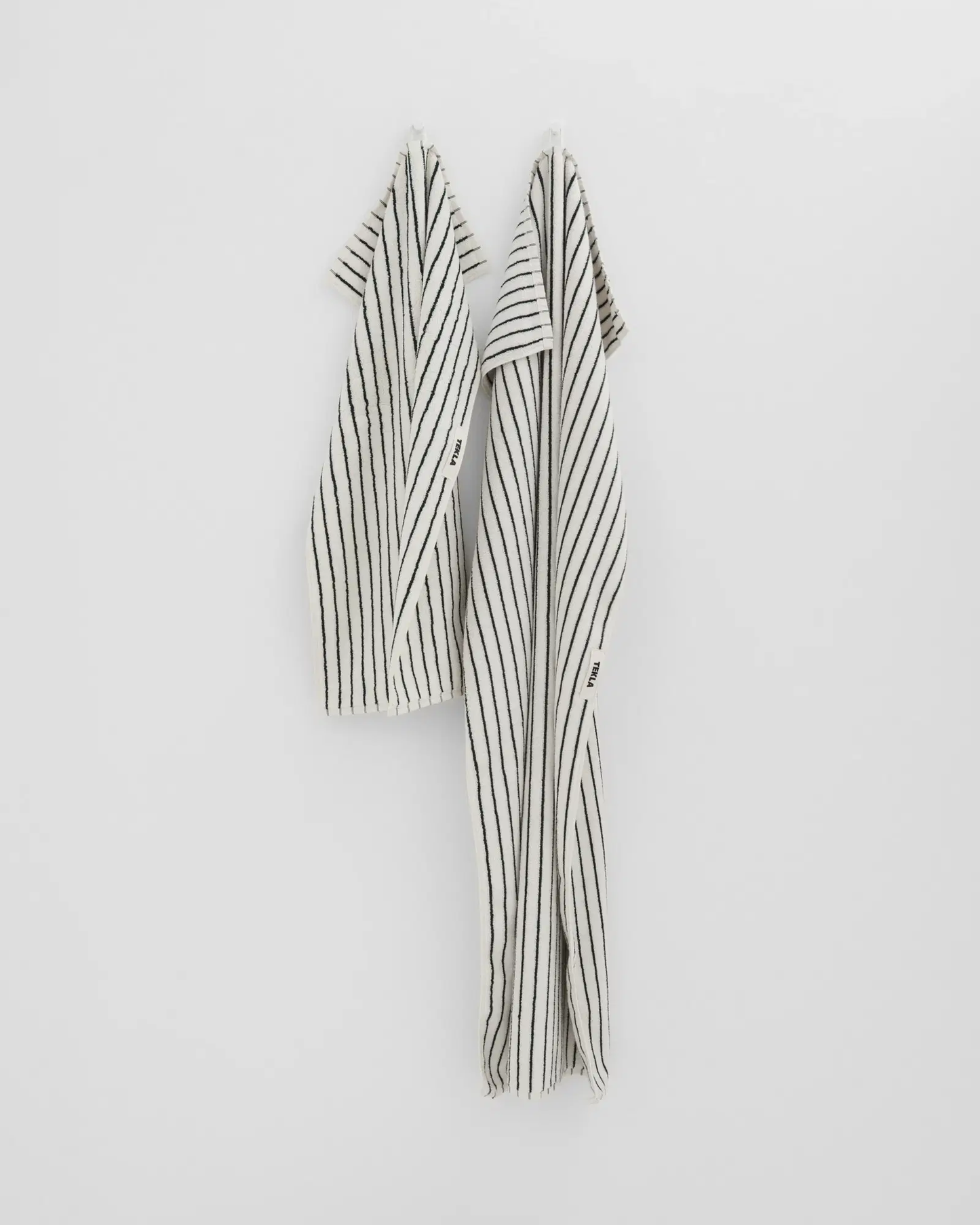 Racing Green Stripes Terry Towel