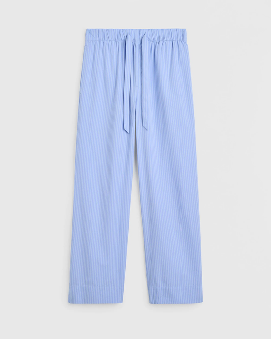 Pin Stripes Cotton Poplin Pyjamas Pants