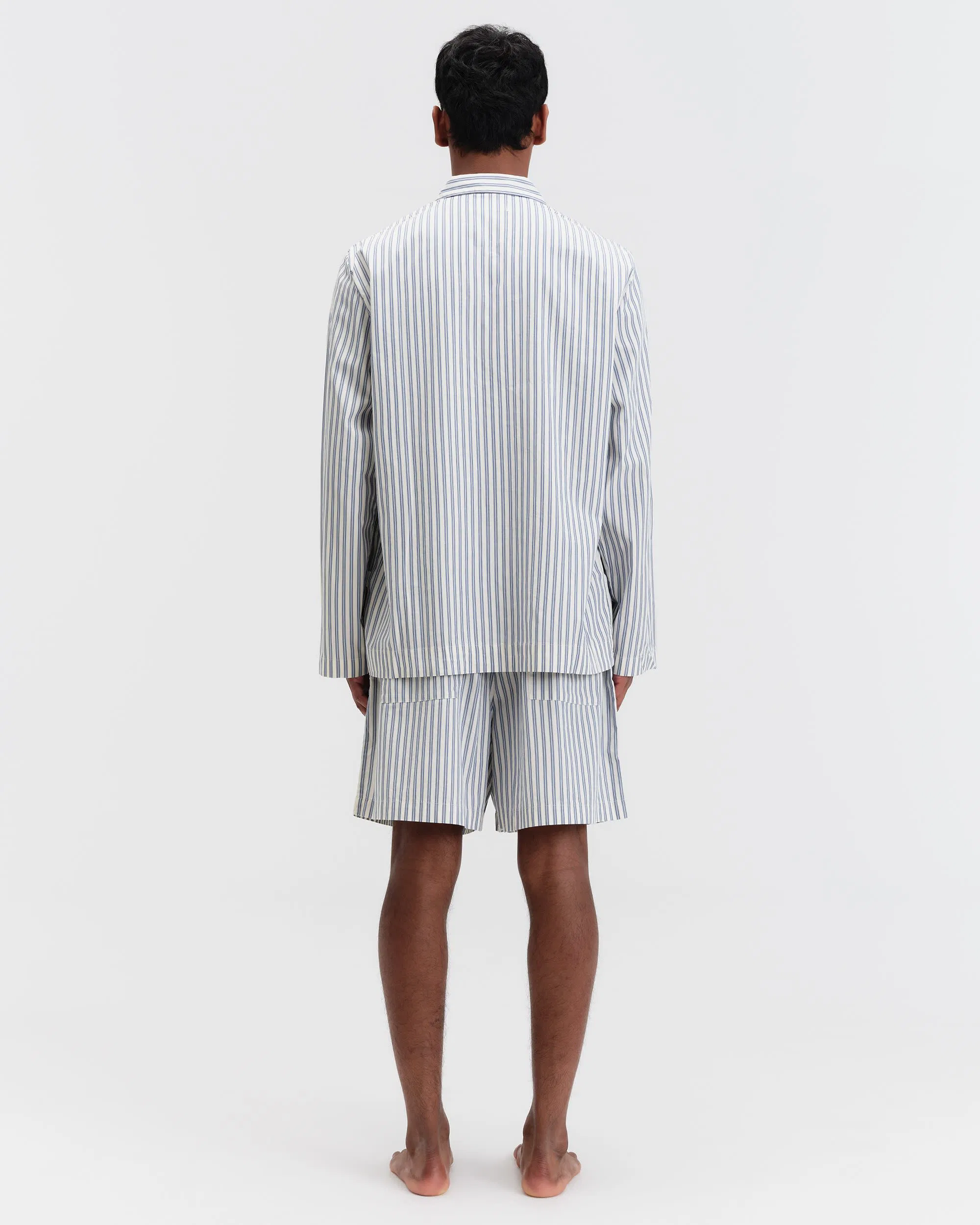 Skagen Stripes Cotton Poplin Pyjamas Shorts