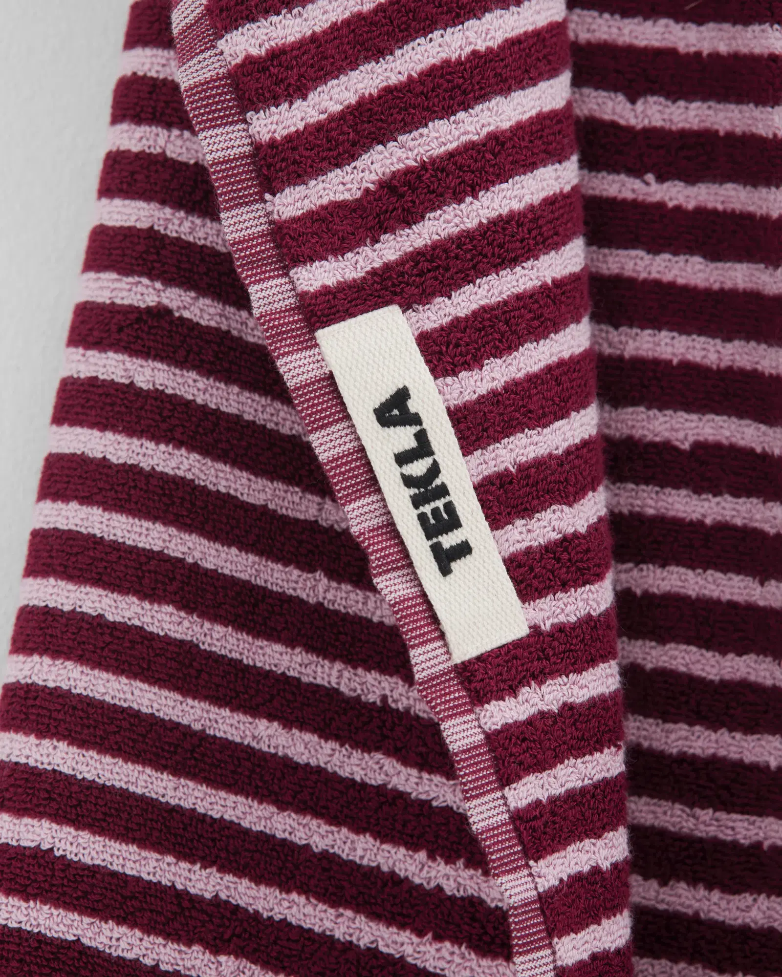 Red & Rose Terry Towel