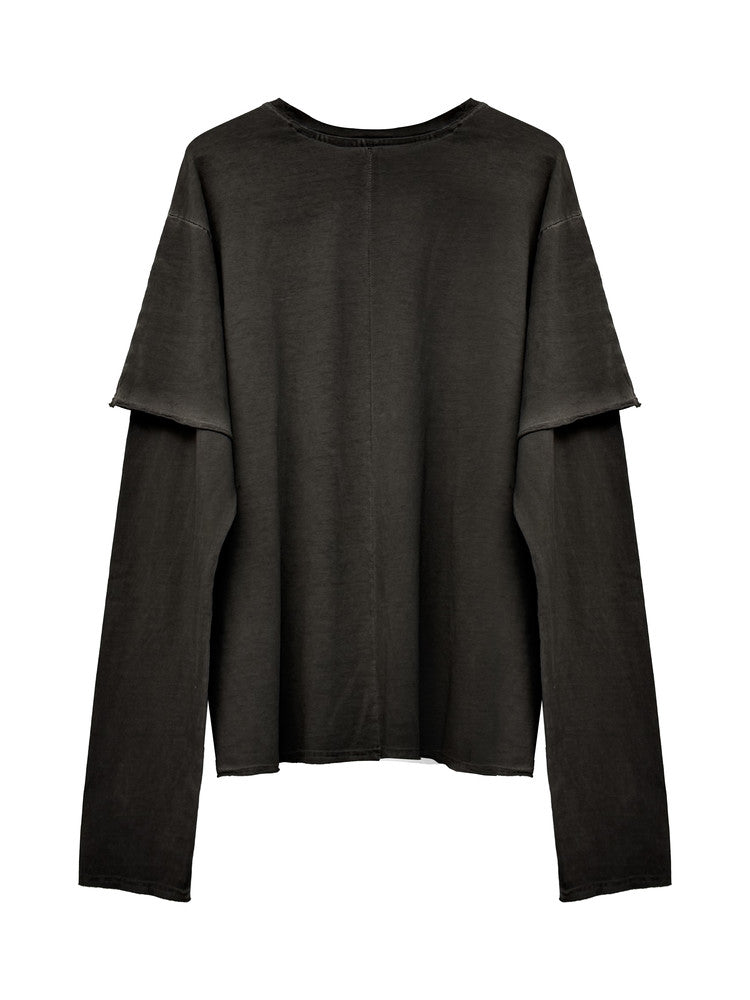 Ash Gray Dyed Long Sleeve