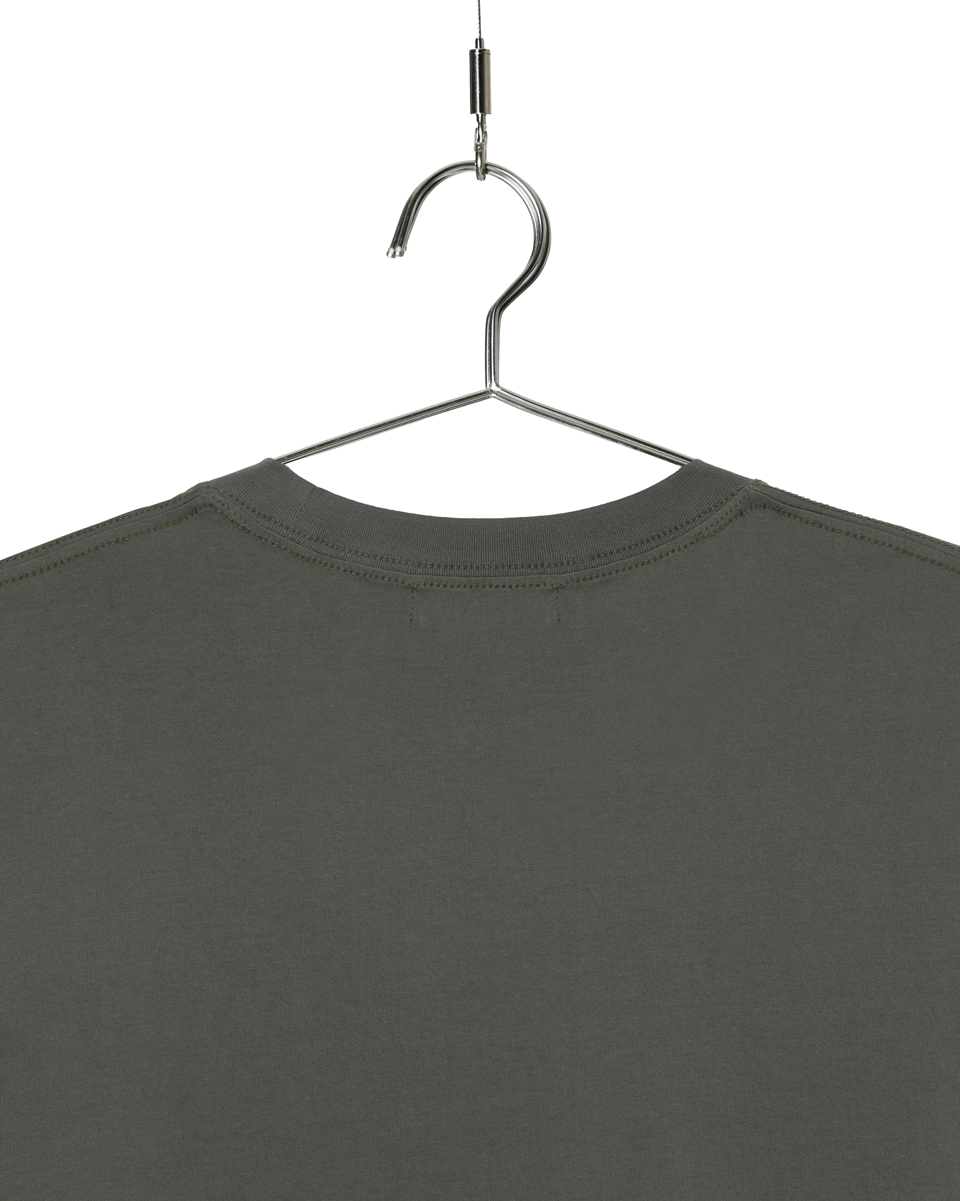 Forest Green Silket Finished Cotton Everyday T-Shirt