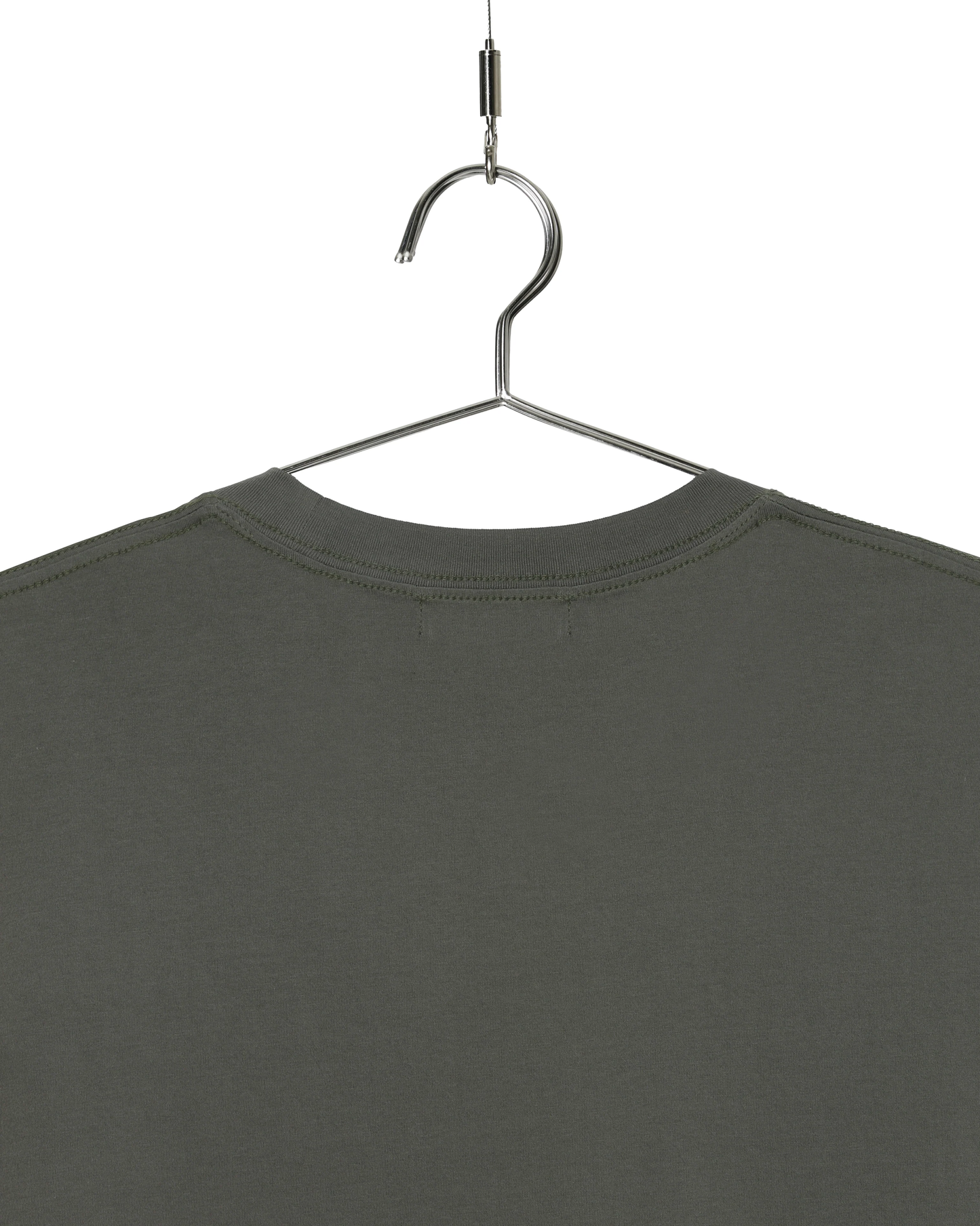 Forest Green Silket Finished Cotton Everyday T-Shirt