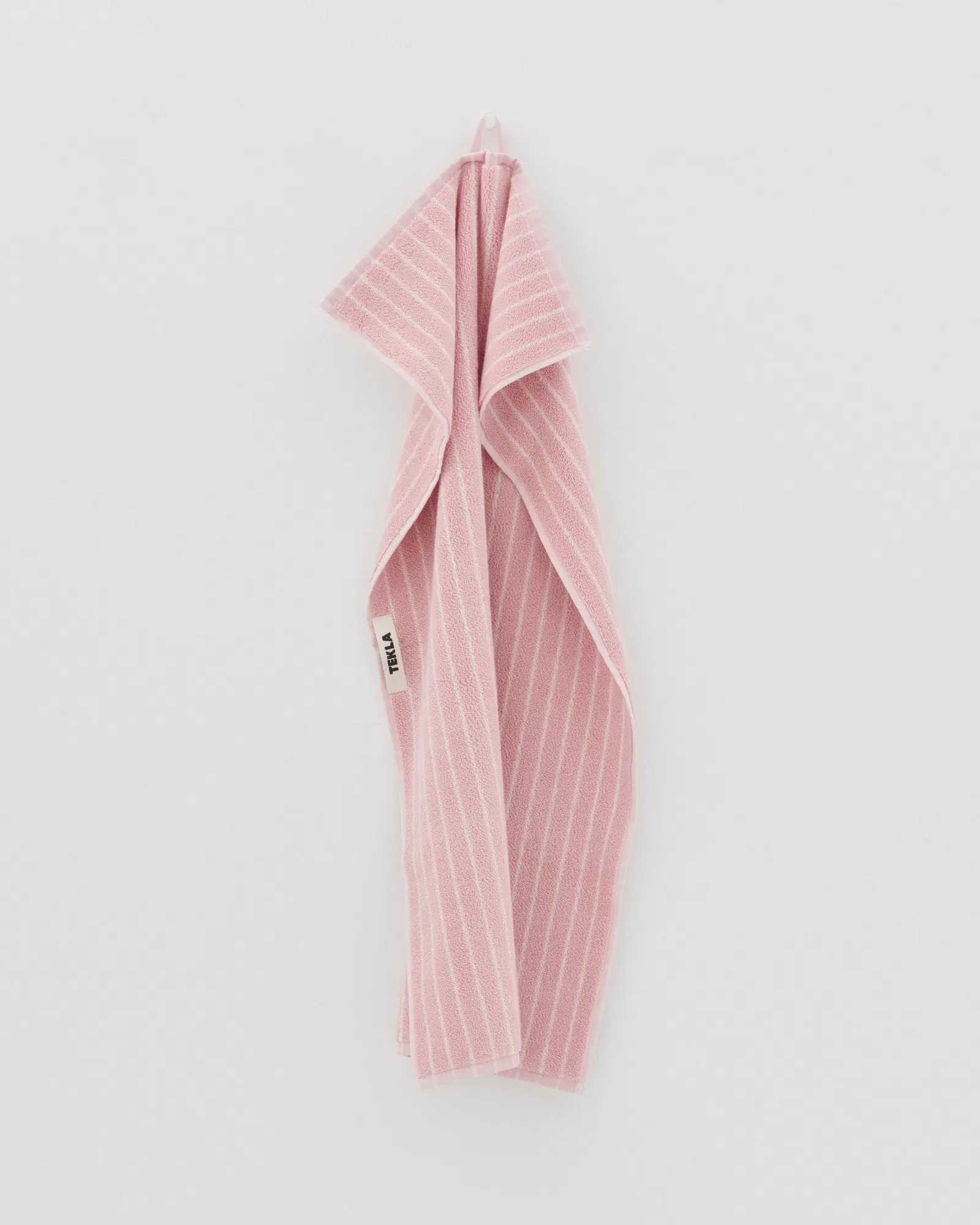 Shaded Pink Stripes Terry Towel