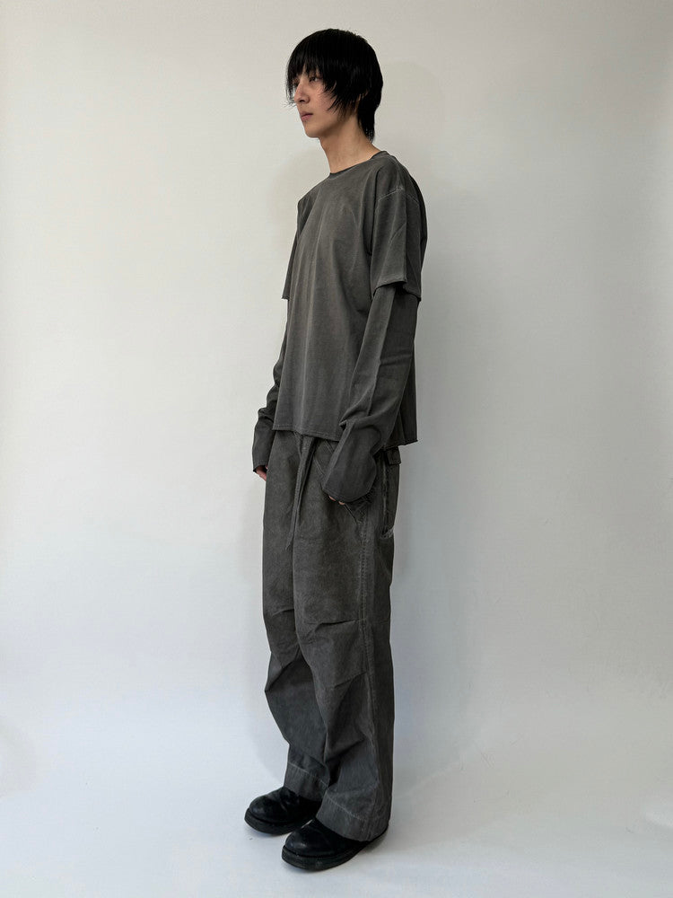 Ash Gray Dyed Long Sleeve