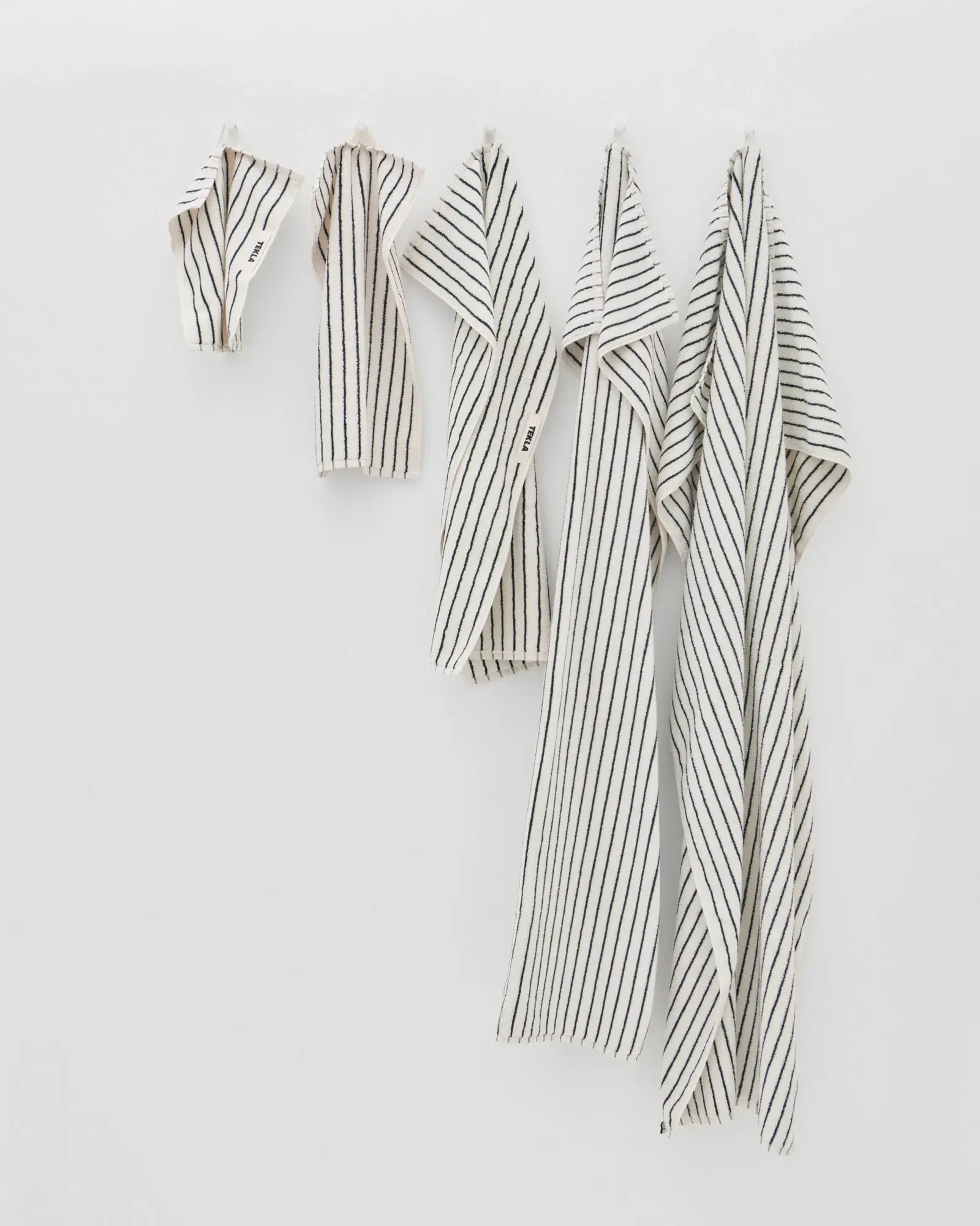 Racing Green Stripes Terry Towel