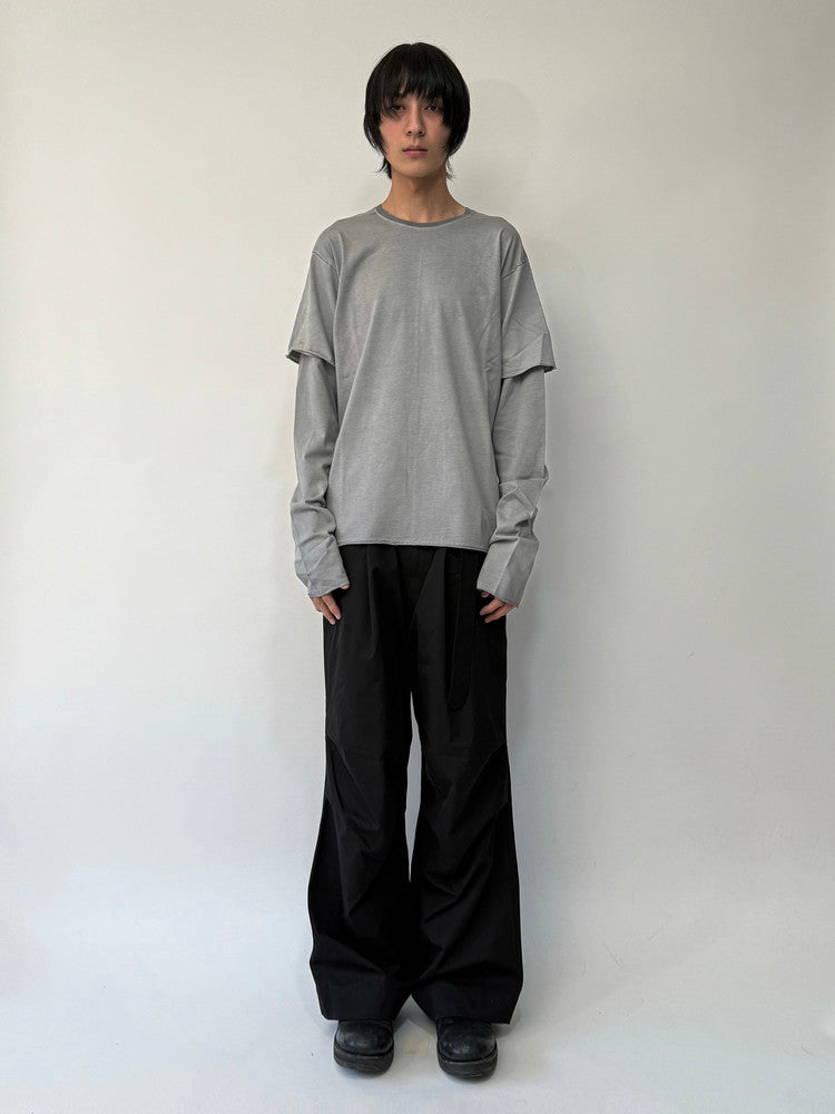 Earth Gray Dyed Long Sleeve