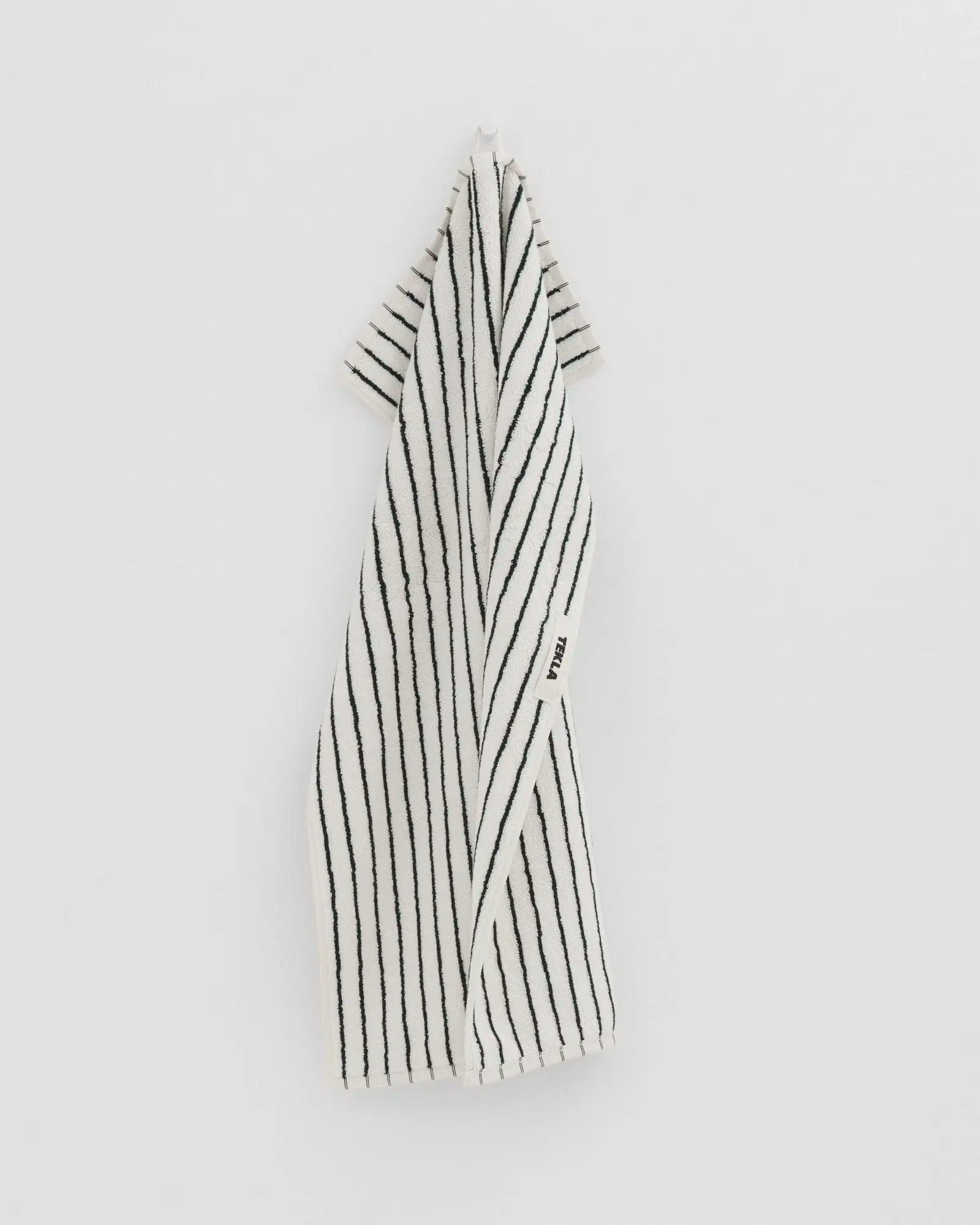 Racing Green Stripes Terry Towel