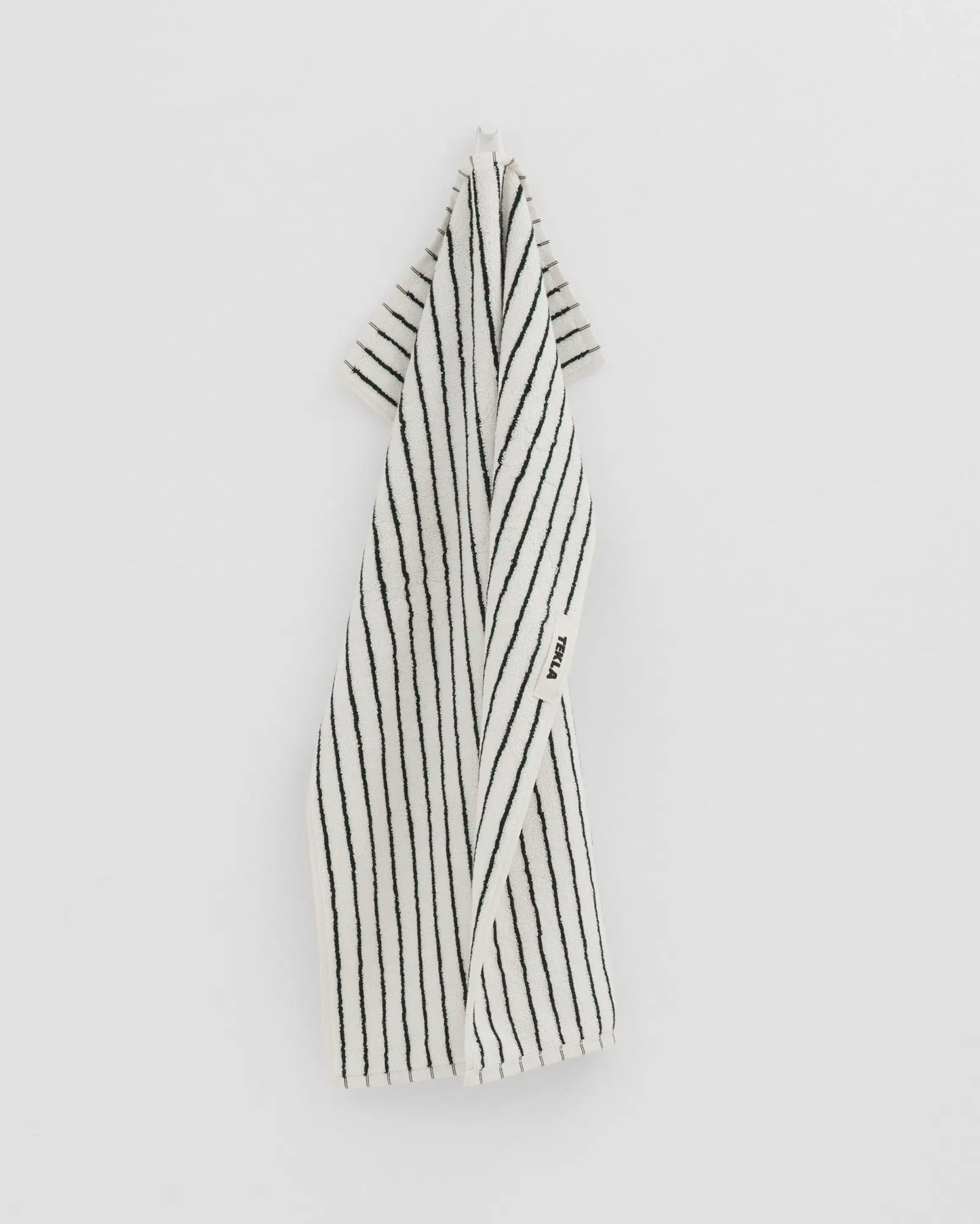 Racing Green Stripes Terry Towel