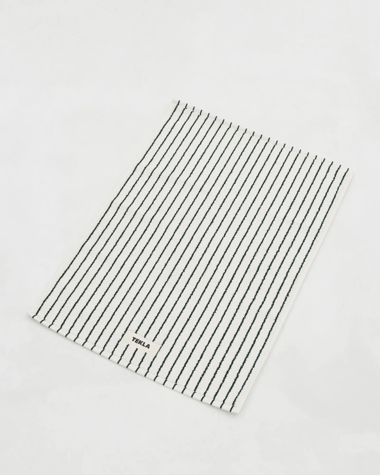 Racing Green Stripes Terry Bath Mat