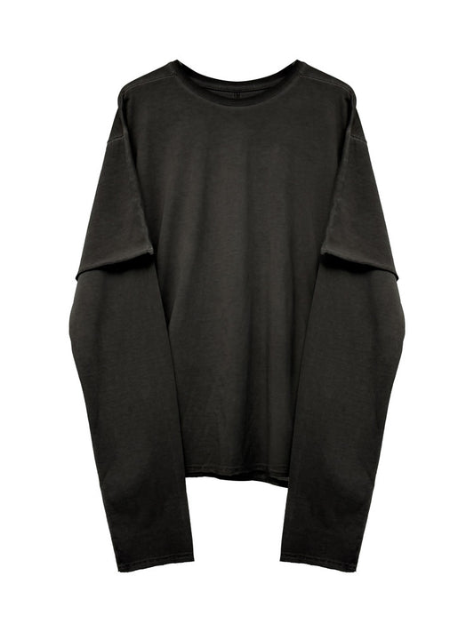 Ash Gray Dyed Long Sleeve