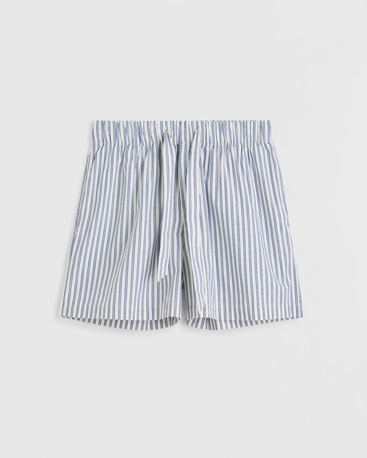 Skagen Stripes Cotton Poplin Pyjamas Shorts
