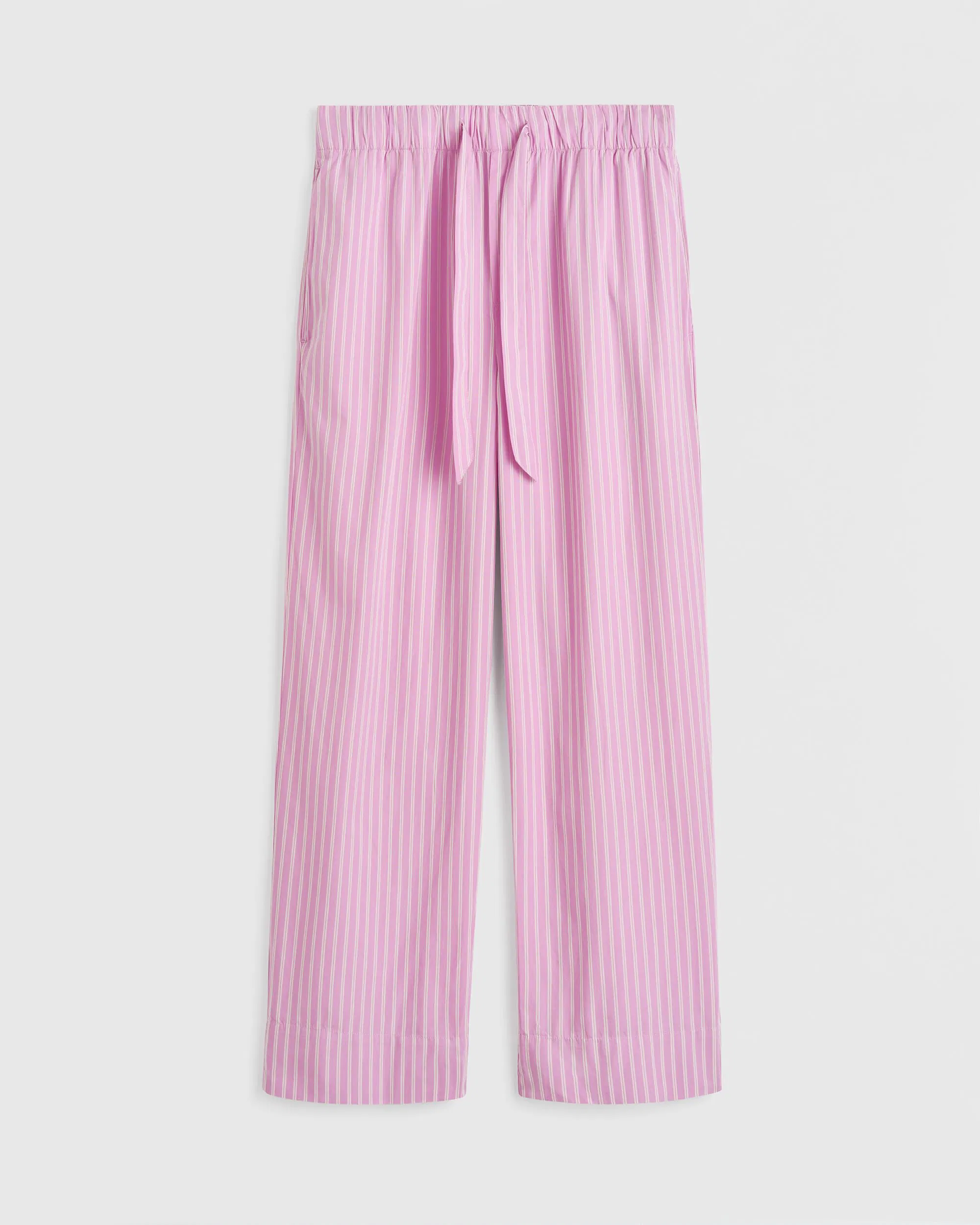Purple Pink Stripe Cotton Poplin Pyjamas Pants
