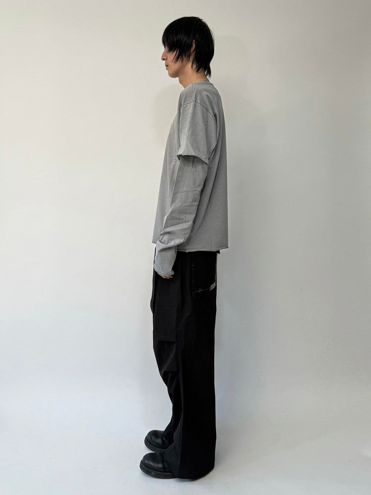 Earth Gray Dyed Long Sleeve