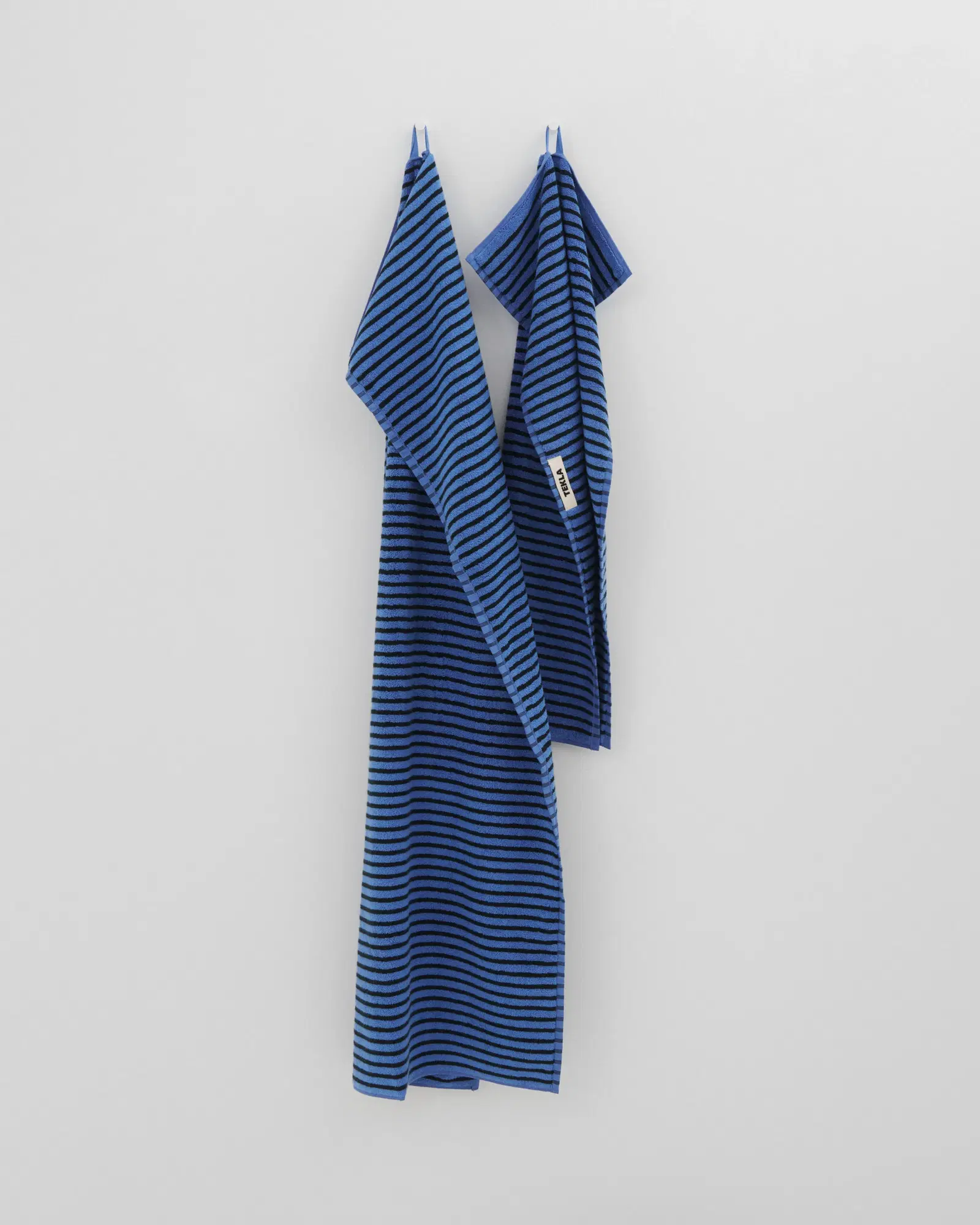 Blue & Black Terry Towel