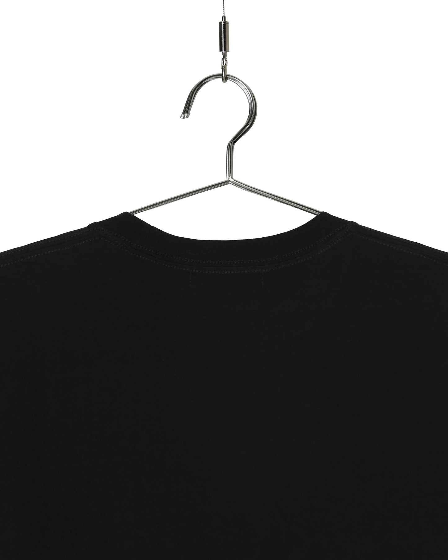 Black Silket Finished Cotton Everyday T-Shirt