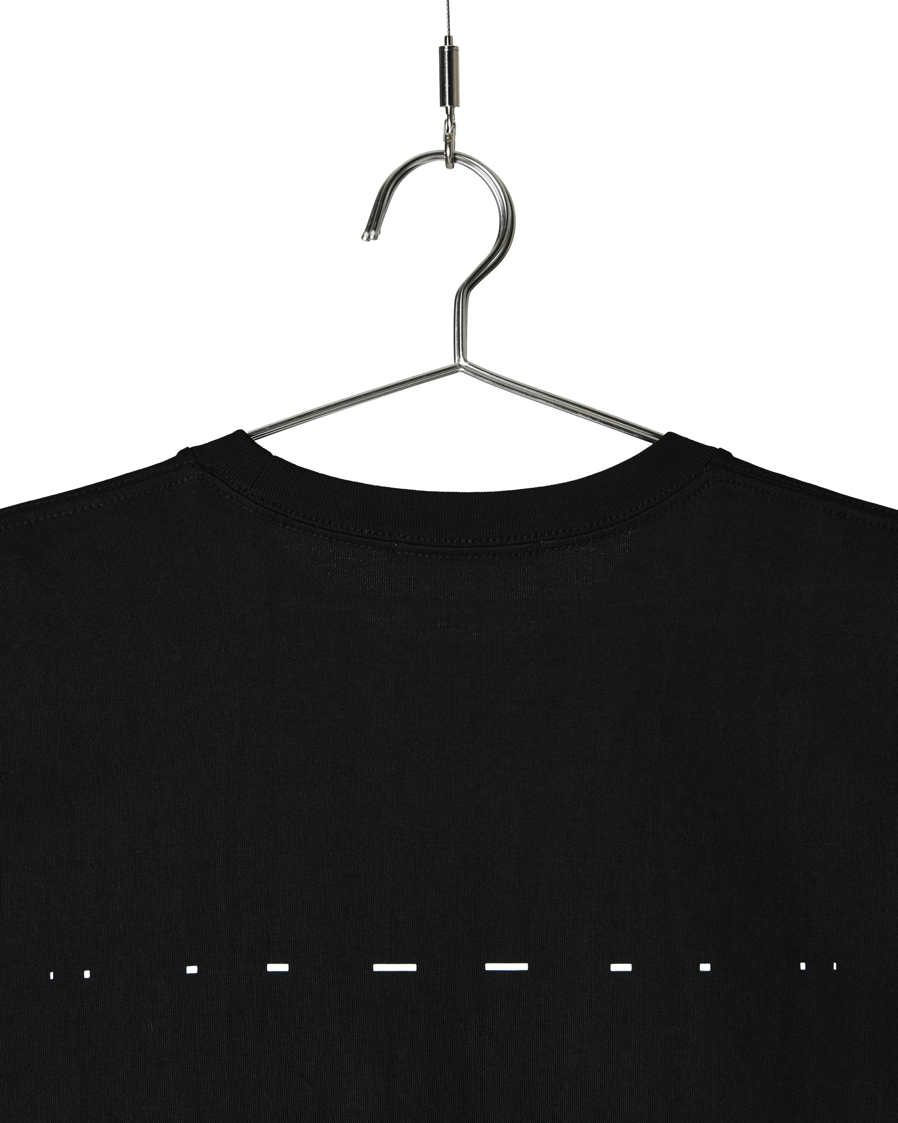 Black Heavyweight Cotton Jersey Printing T-Shirt