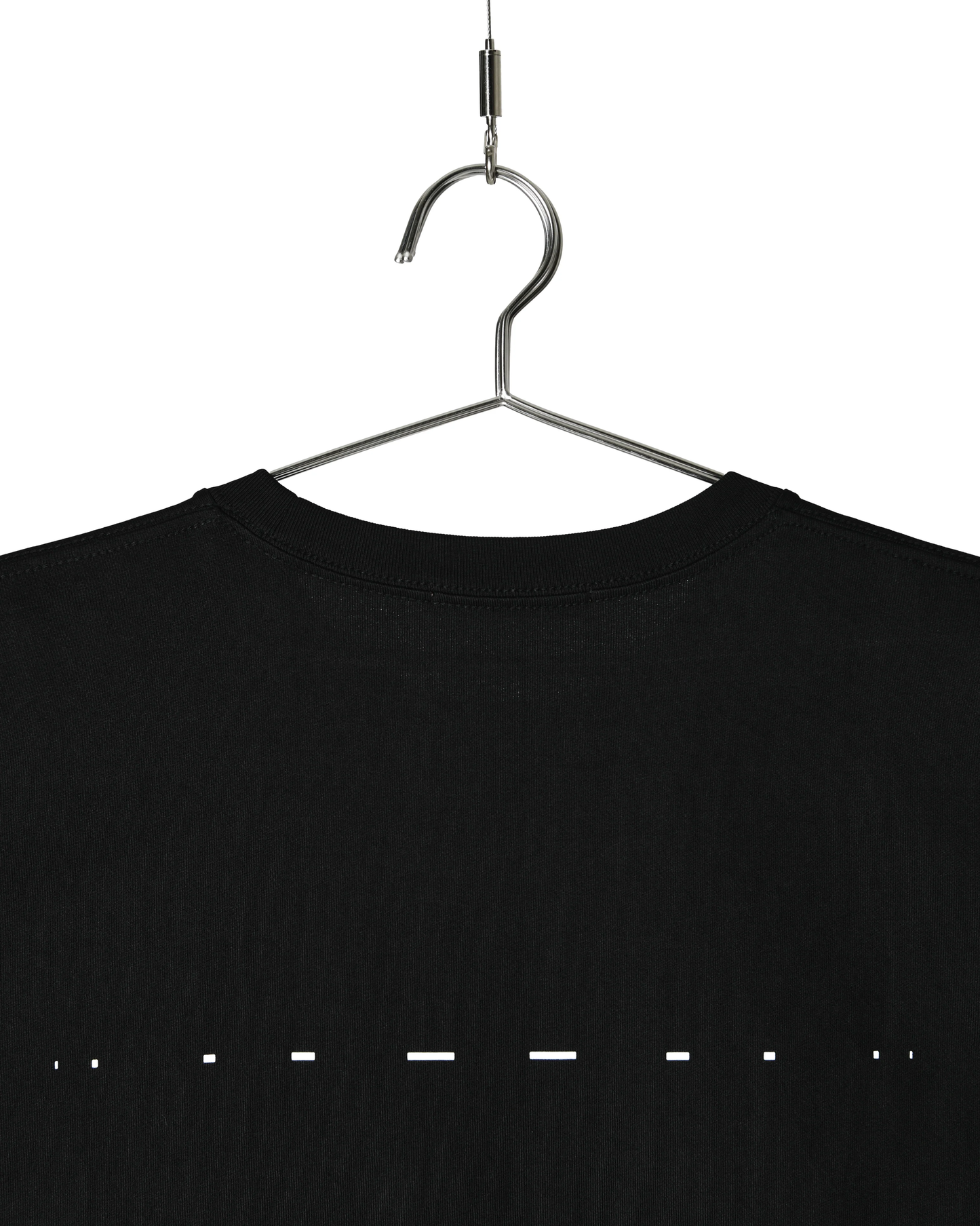 Black Heavyweight Cotton Jersey Printing T-Shirt