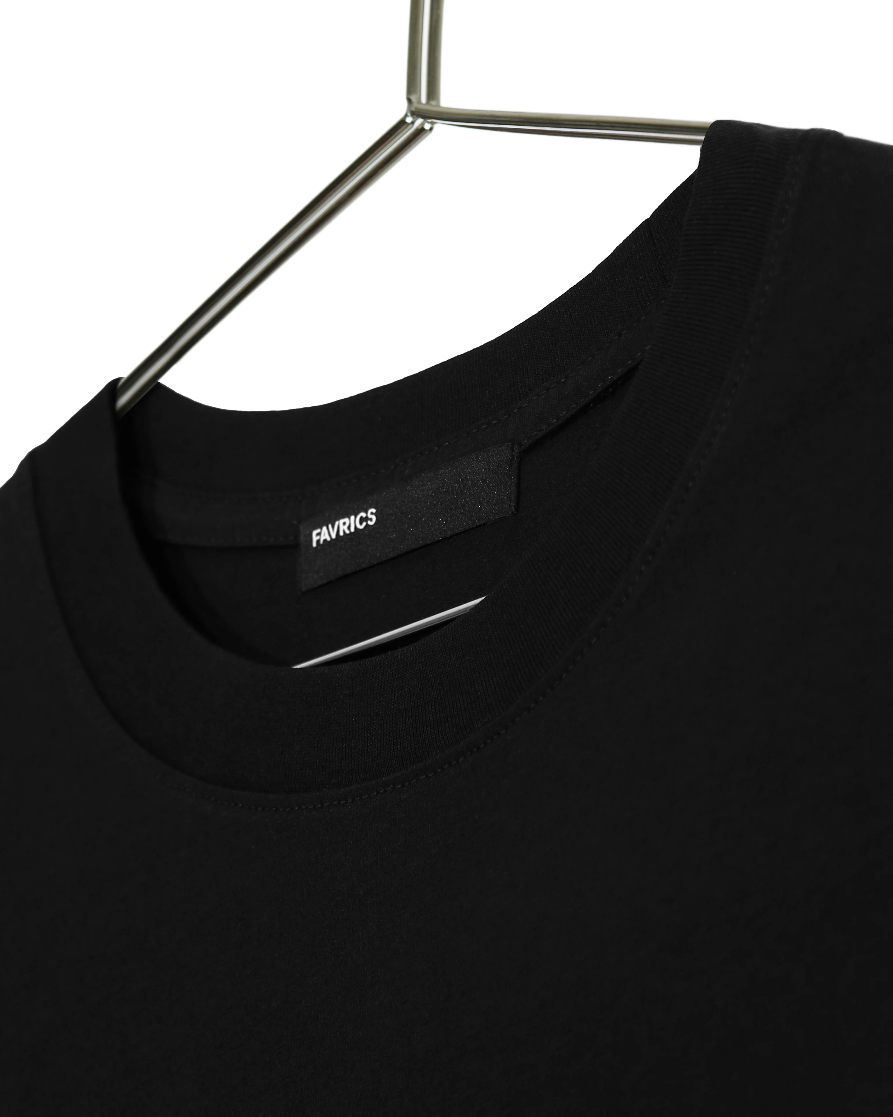 Black Silket Finished Cotton Everyday T-Shirt