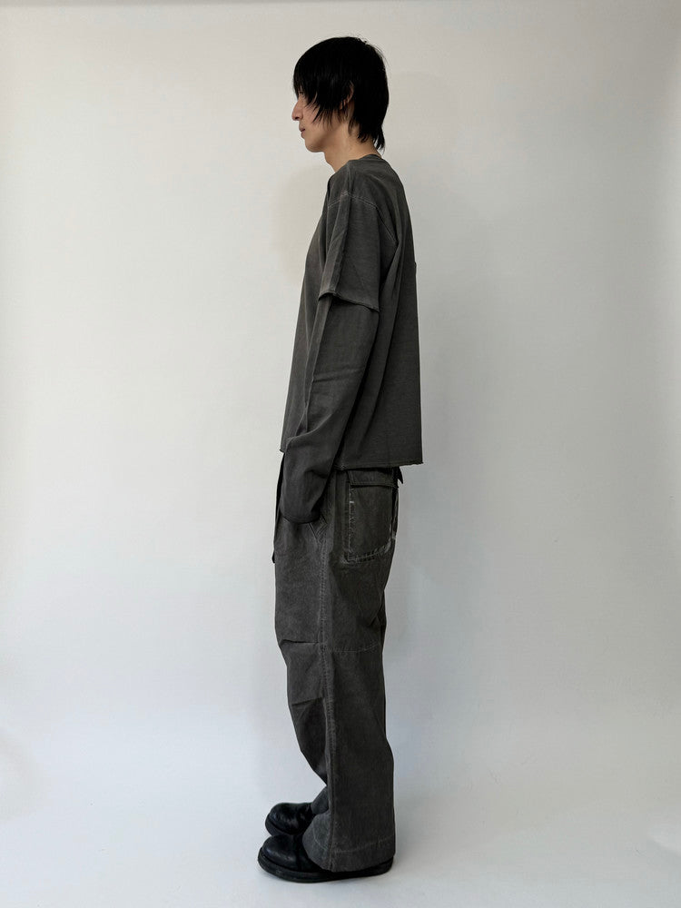 Ash Gray Dyed Long Sleeve