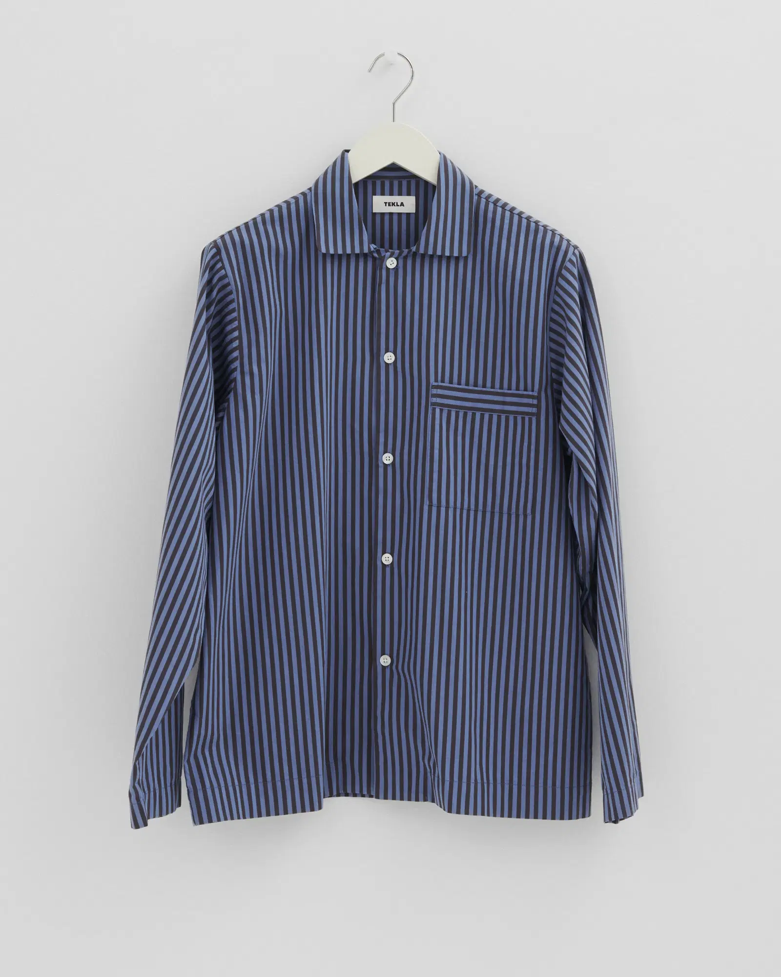 Verneuil Stripes Cotton Poplin Pyjamas Shirt