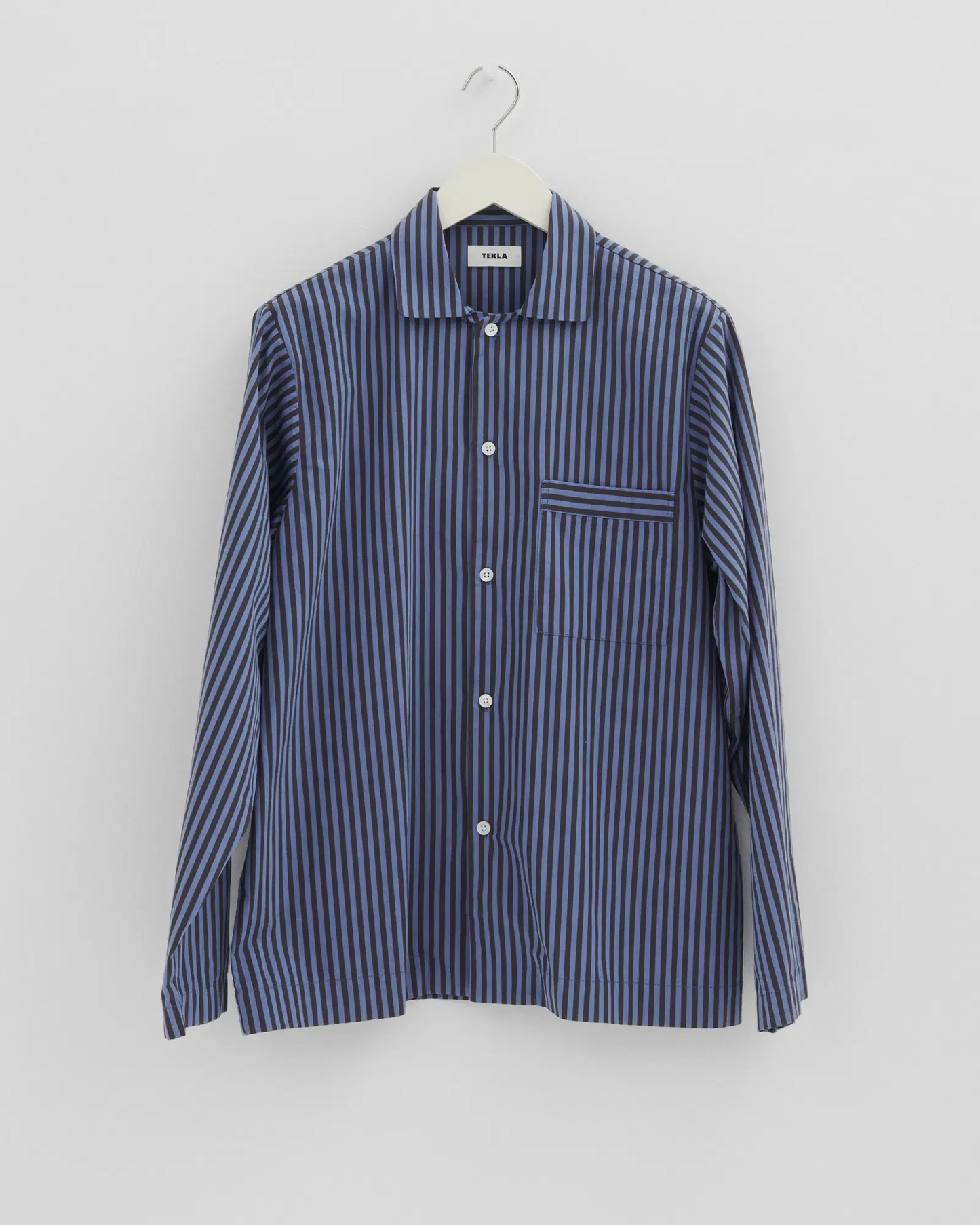 Verneuil Stripes Cotton Poplin Pyjamas Shirt