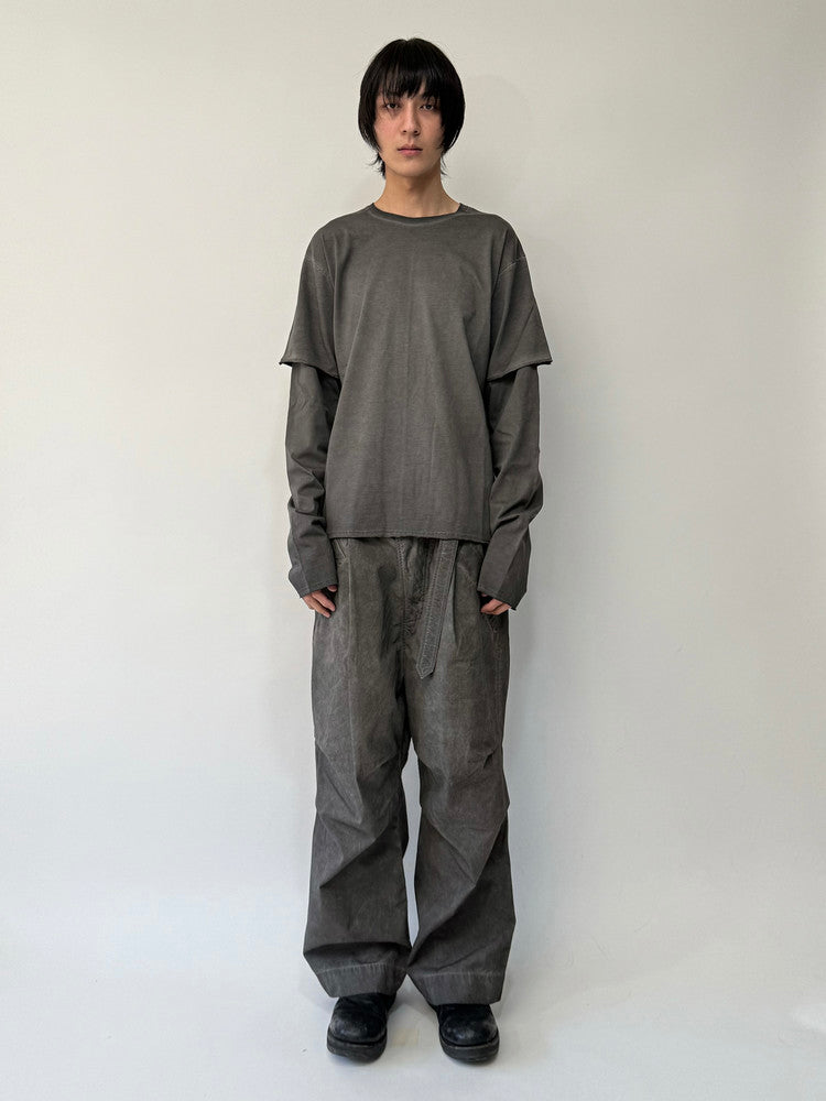 Ash Gray Dyed Long Sleeve