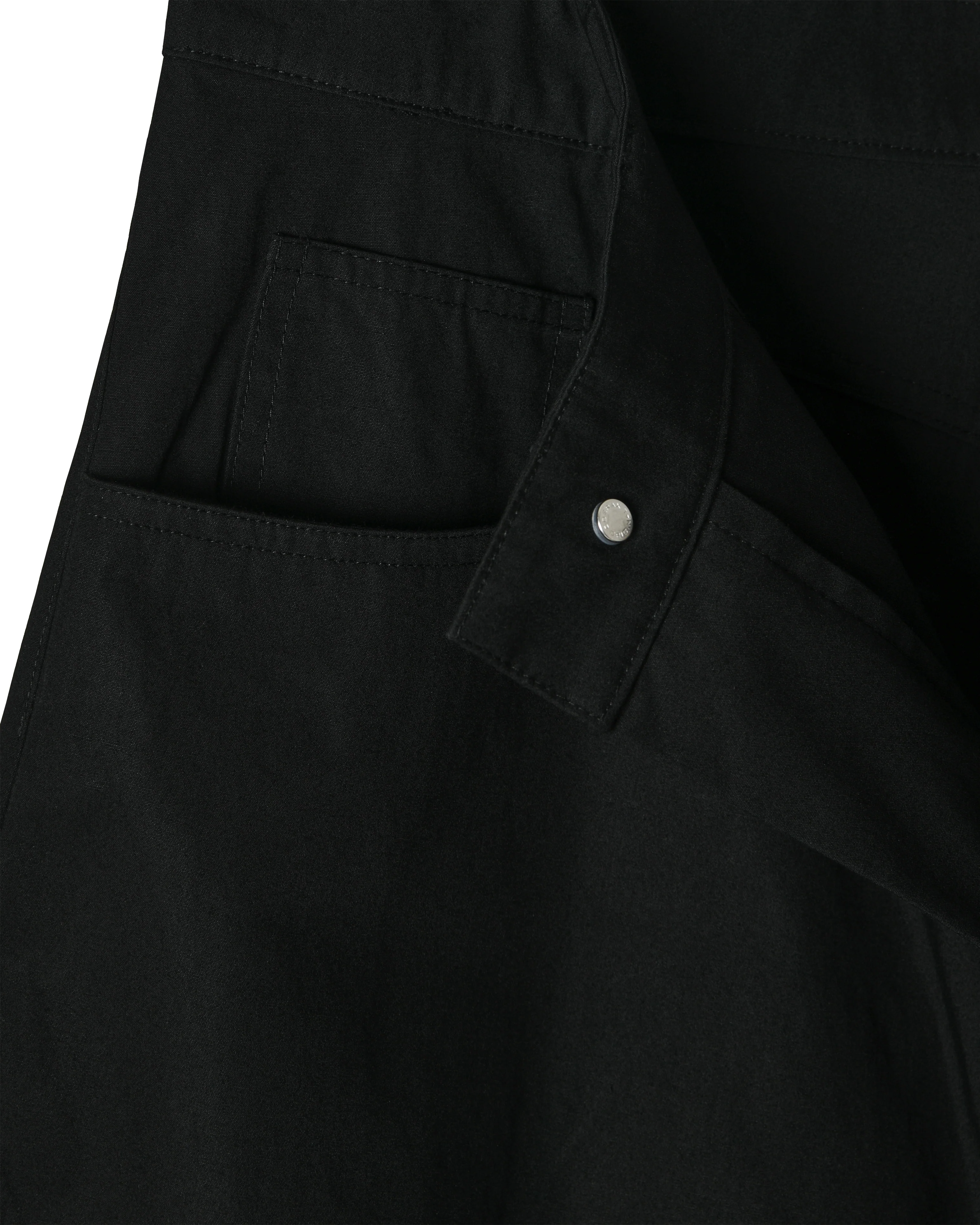 Black All Weather 5 Pocket Wide Leg Pants