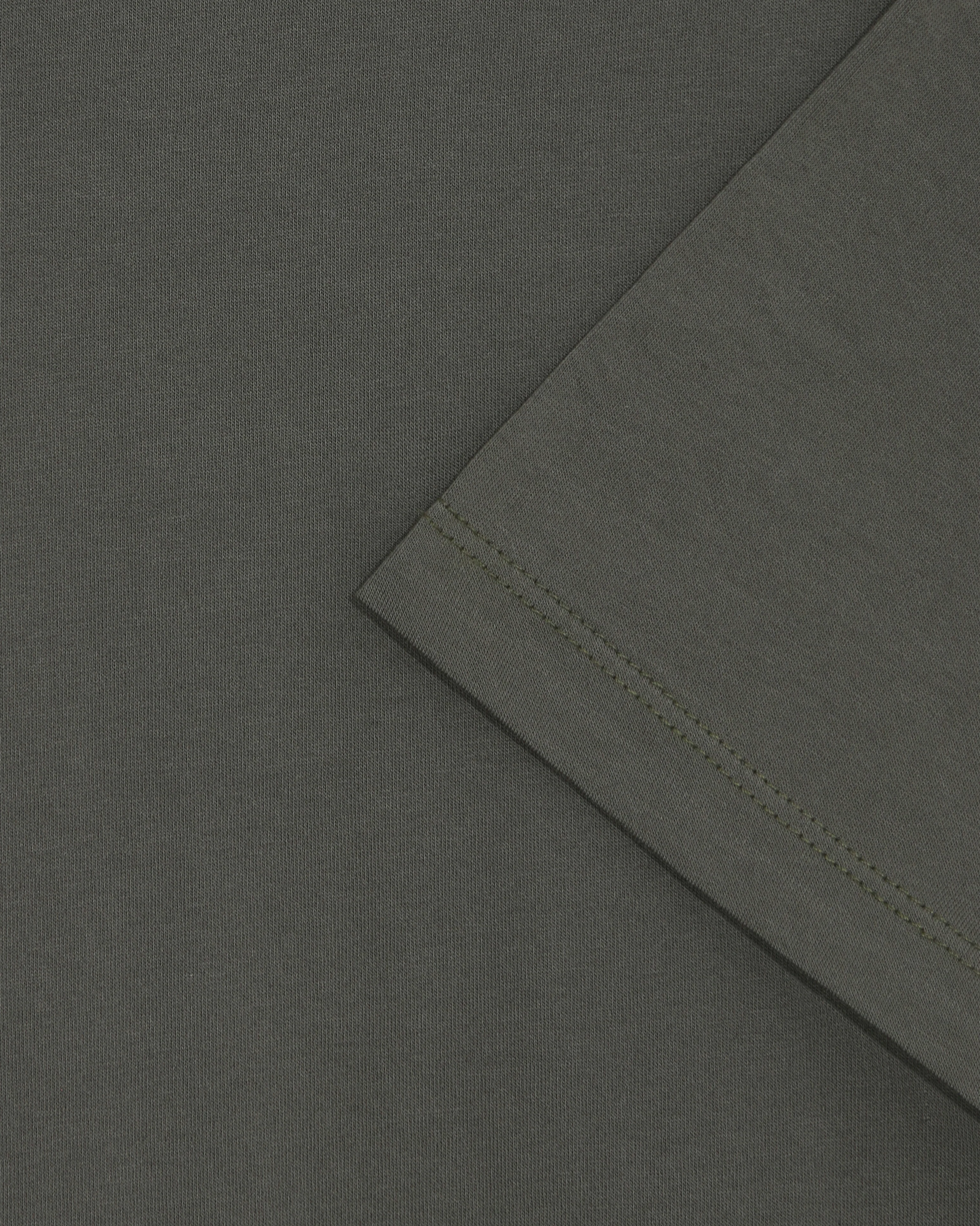 Forest Green Silket Finished Cotton Everyday T-Shirt