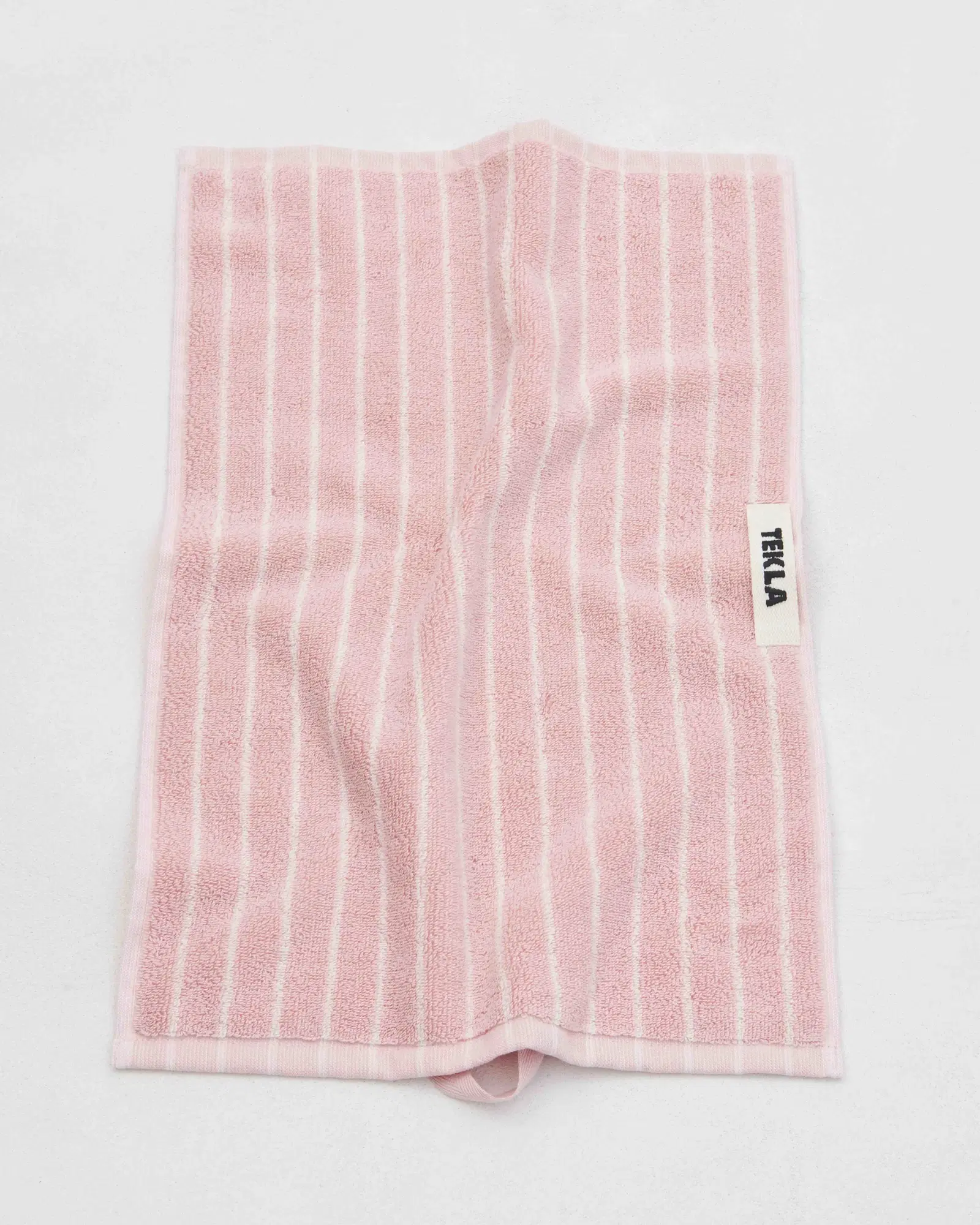 Shaded Pink Stripes Terry Towel