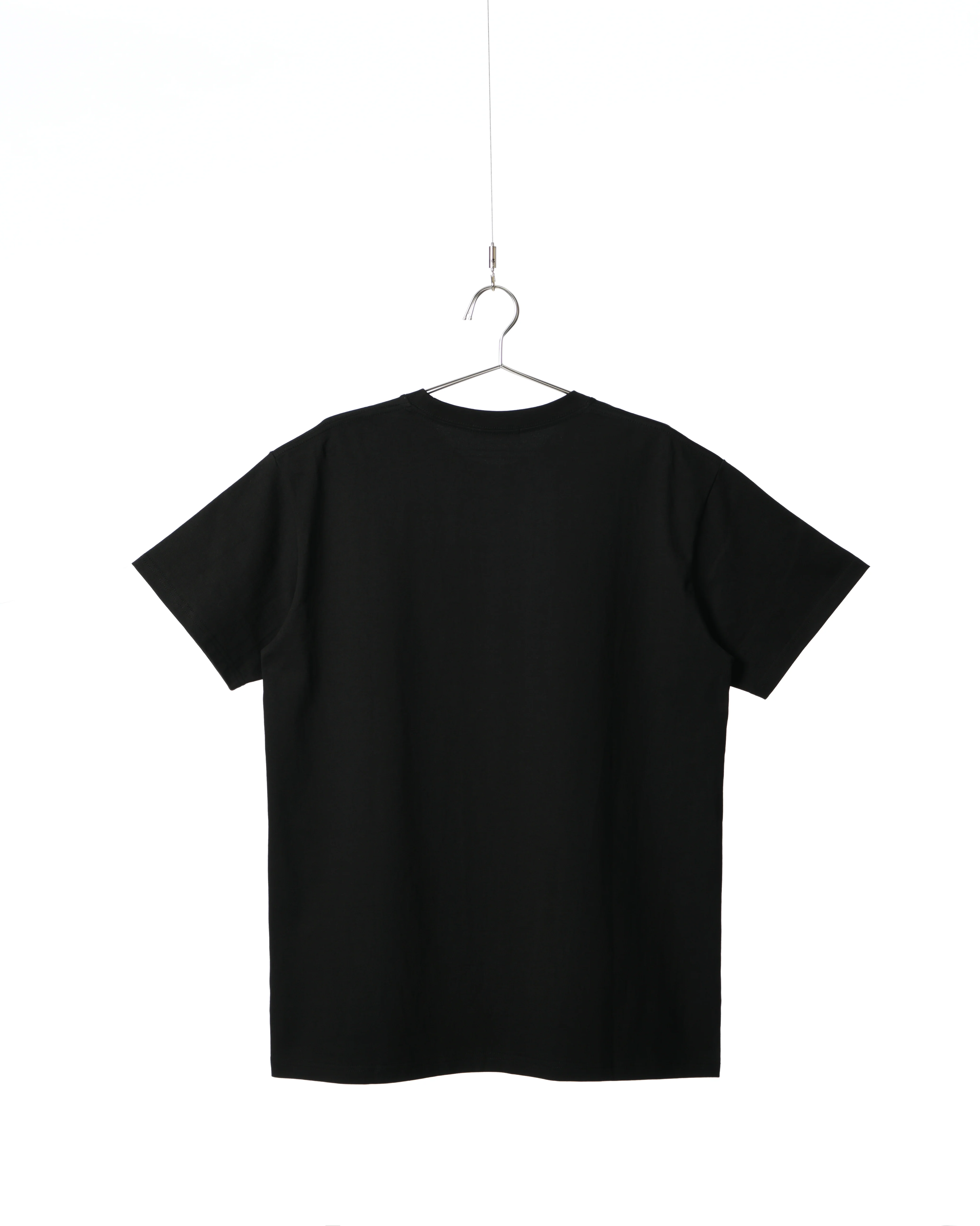 Black Heavyweight Cotton Jersey Classic T-Shirt