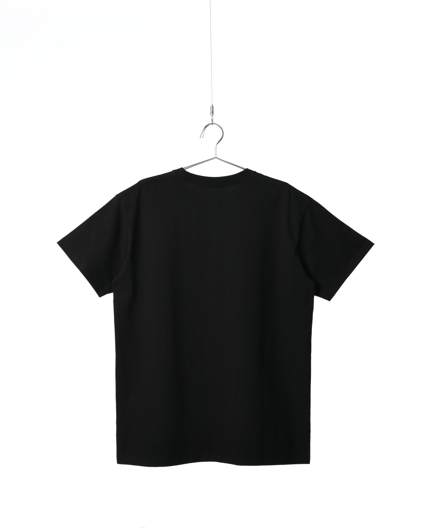 Black Heavyweight Cotton Jersey Classic T-Shirt