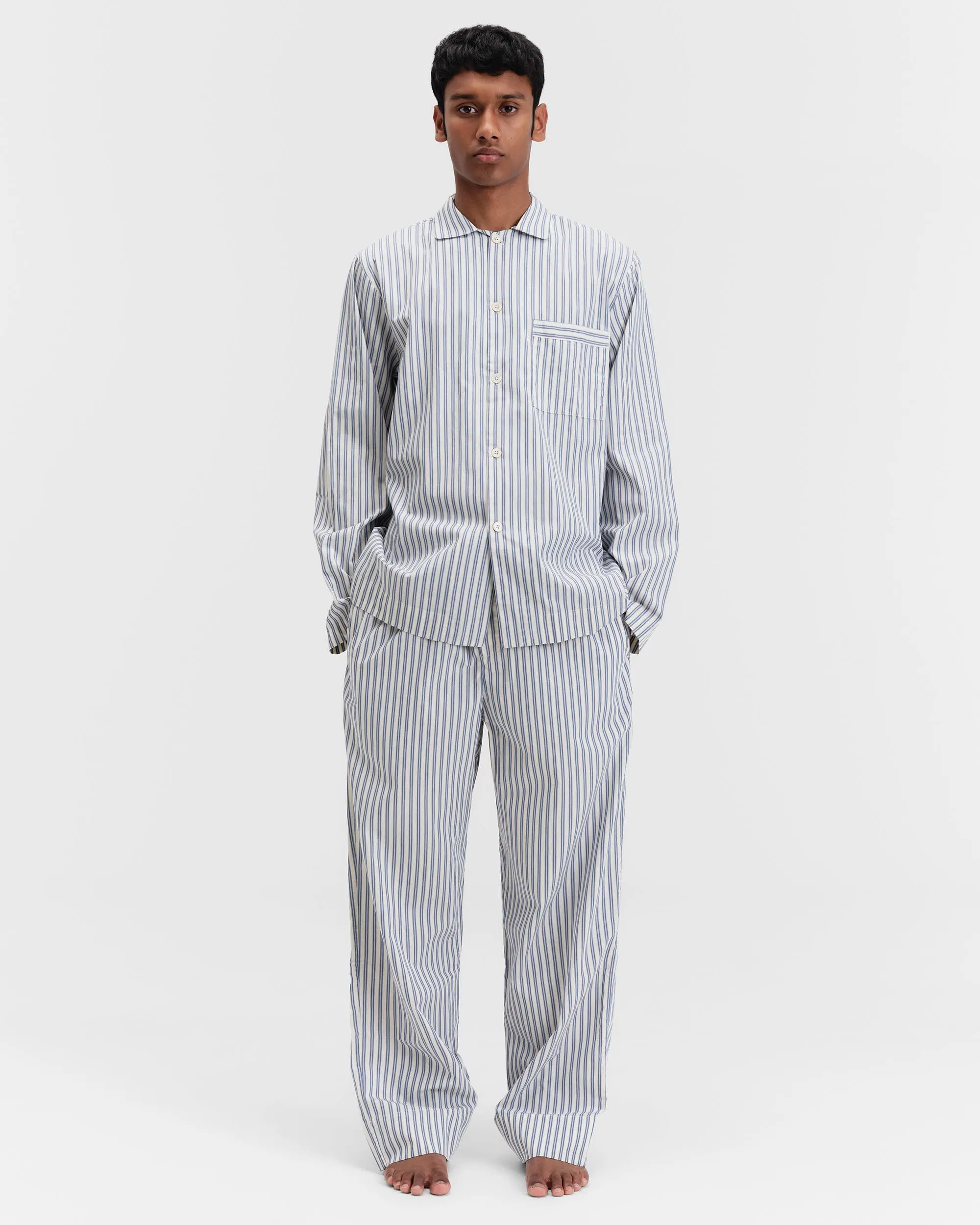 Skagen Stripes Cotton Poplin Pyjamas Pants