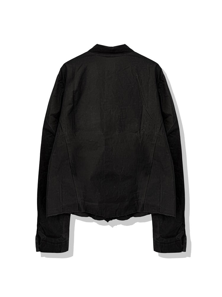 Black Waxed Single Shirt