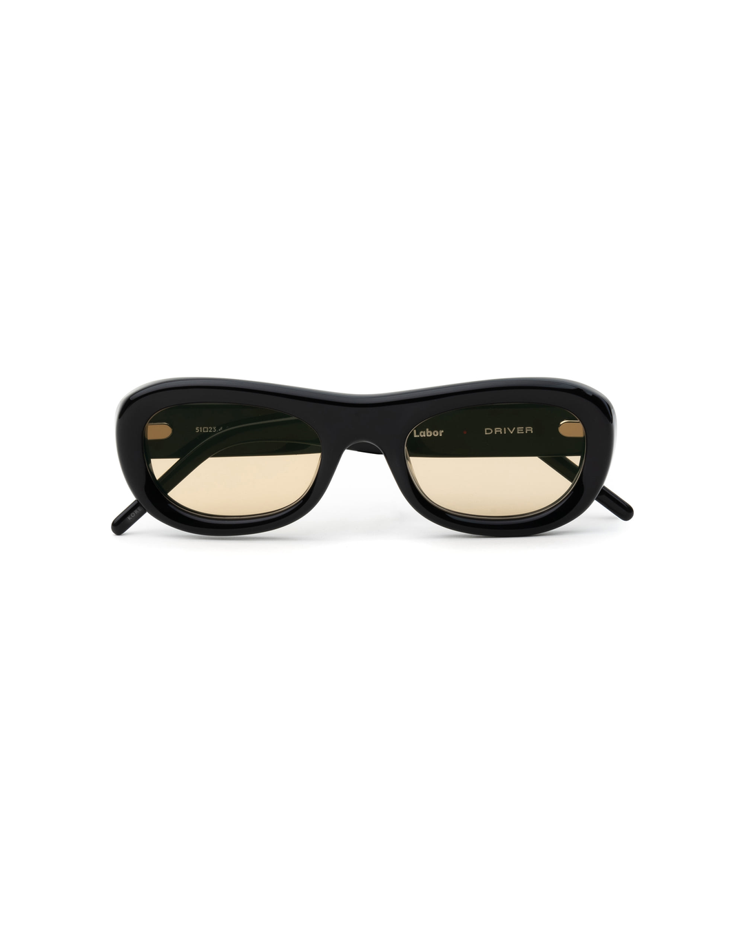 Black & Beige Driver Sunglasses