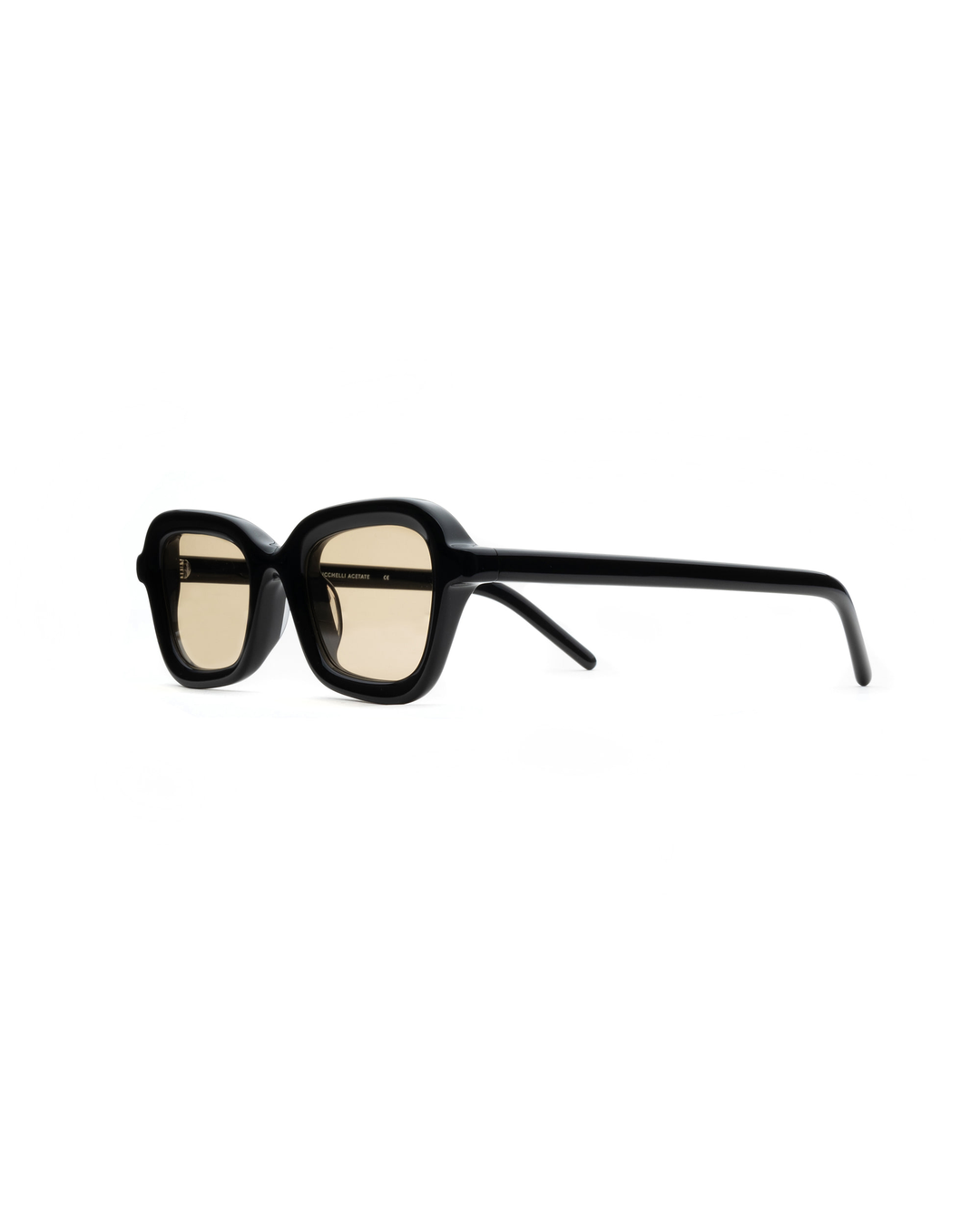 Black & Beige Barber Sunglasses