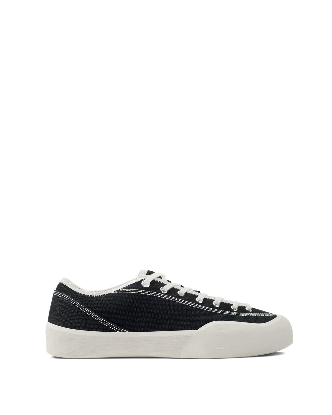Black/Whisper White Canvas 1.30PM Sneakers